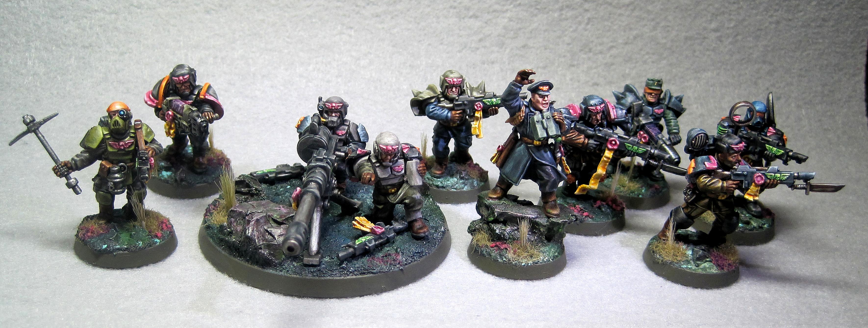 Imperial Guard, Inducted, Inquisitor, Veteran, Warhammer 40,000