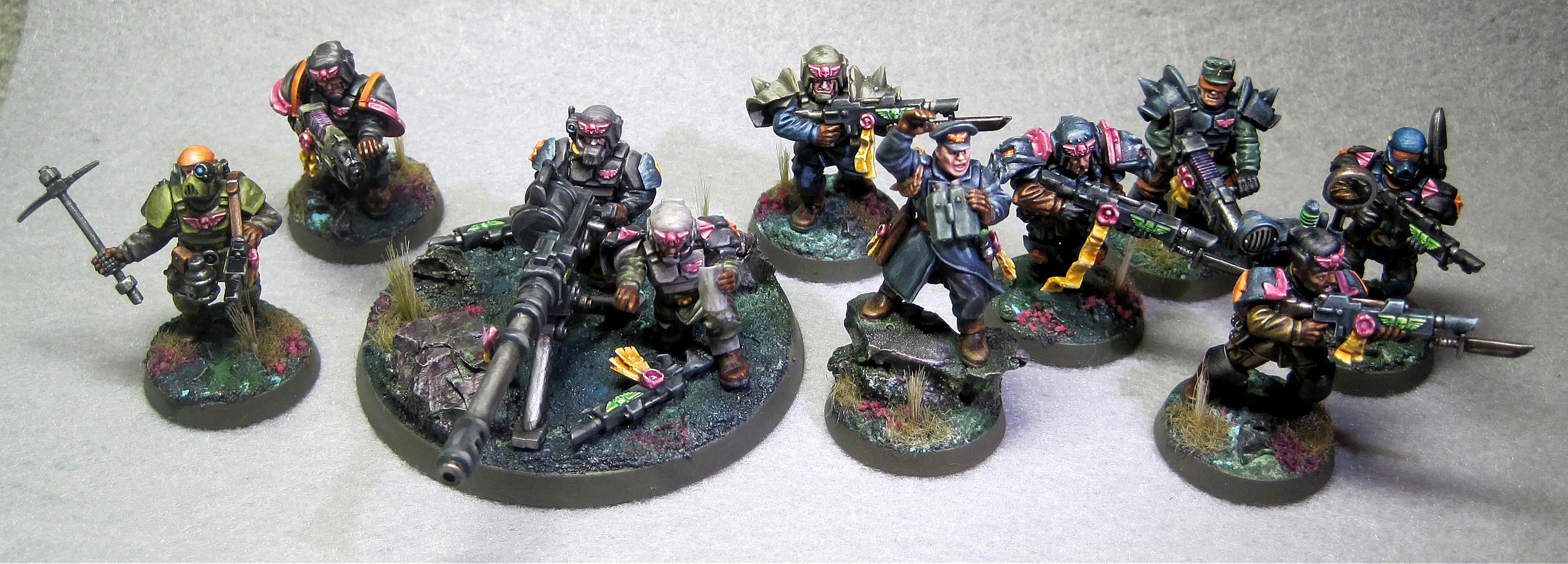 Imperial Guard, Inducted, Inquisitor, Veteran, Warhammer 40,000
