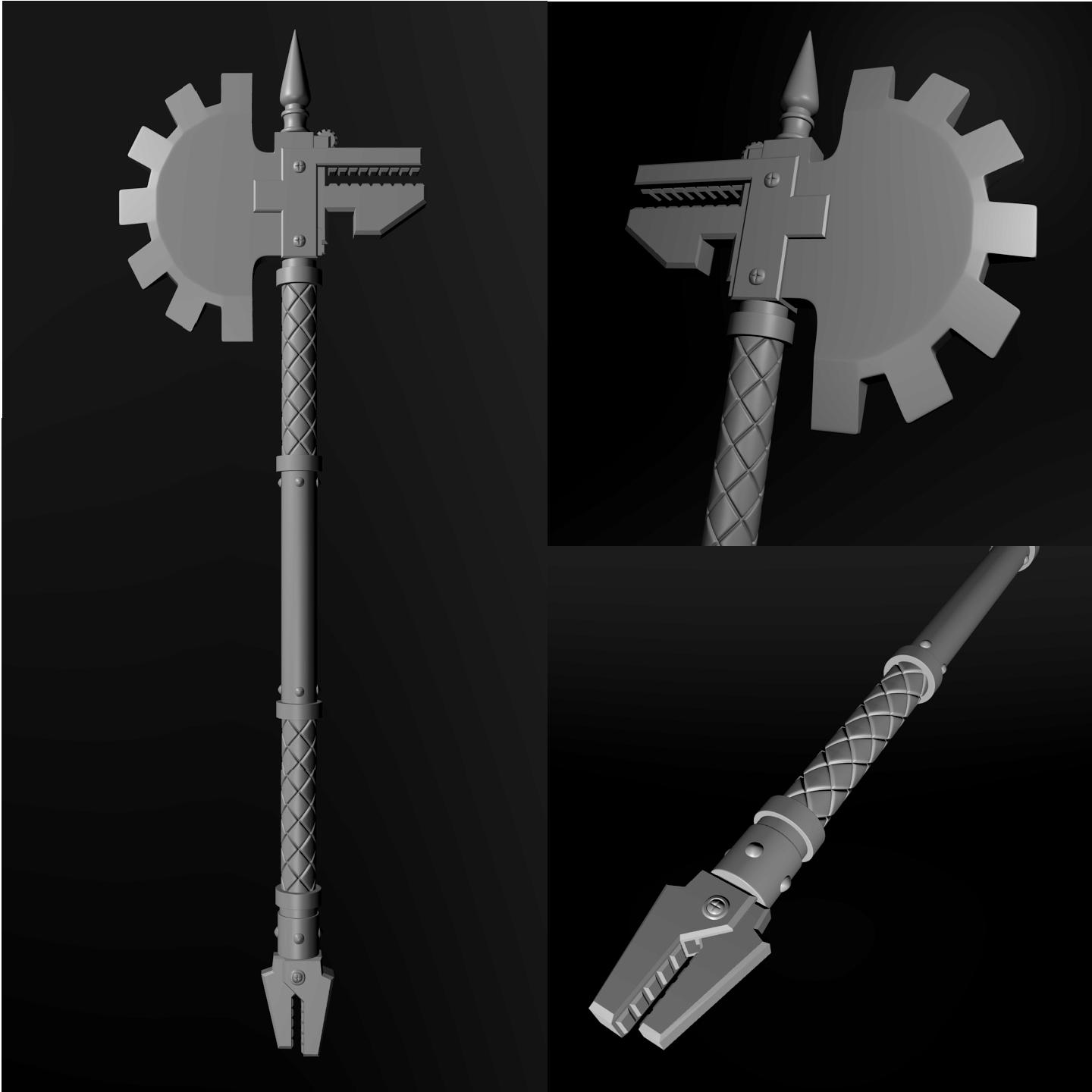 Axe of Omnissiah W.I.P.  01