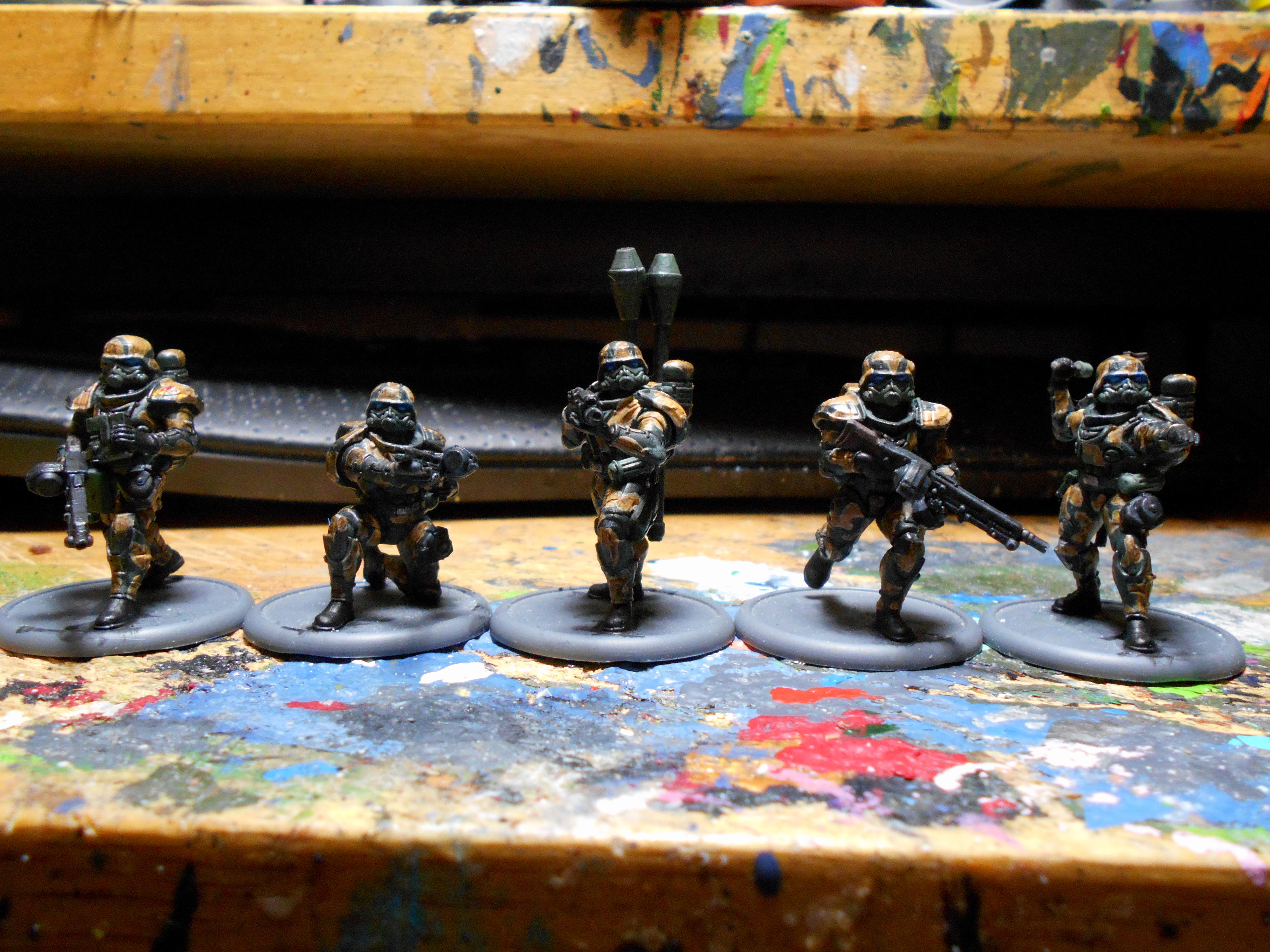 Camouflage, Infantry