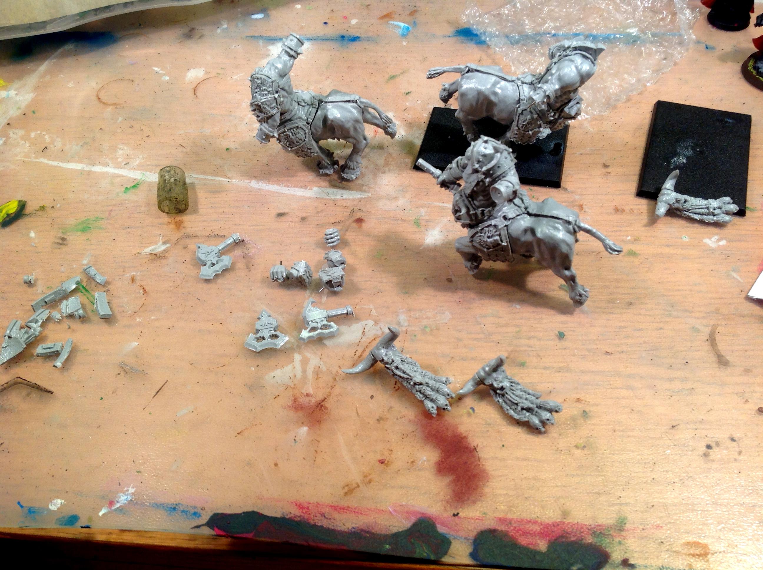 Blood Bowl, Bull Centaur, Chaos Dwarf