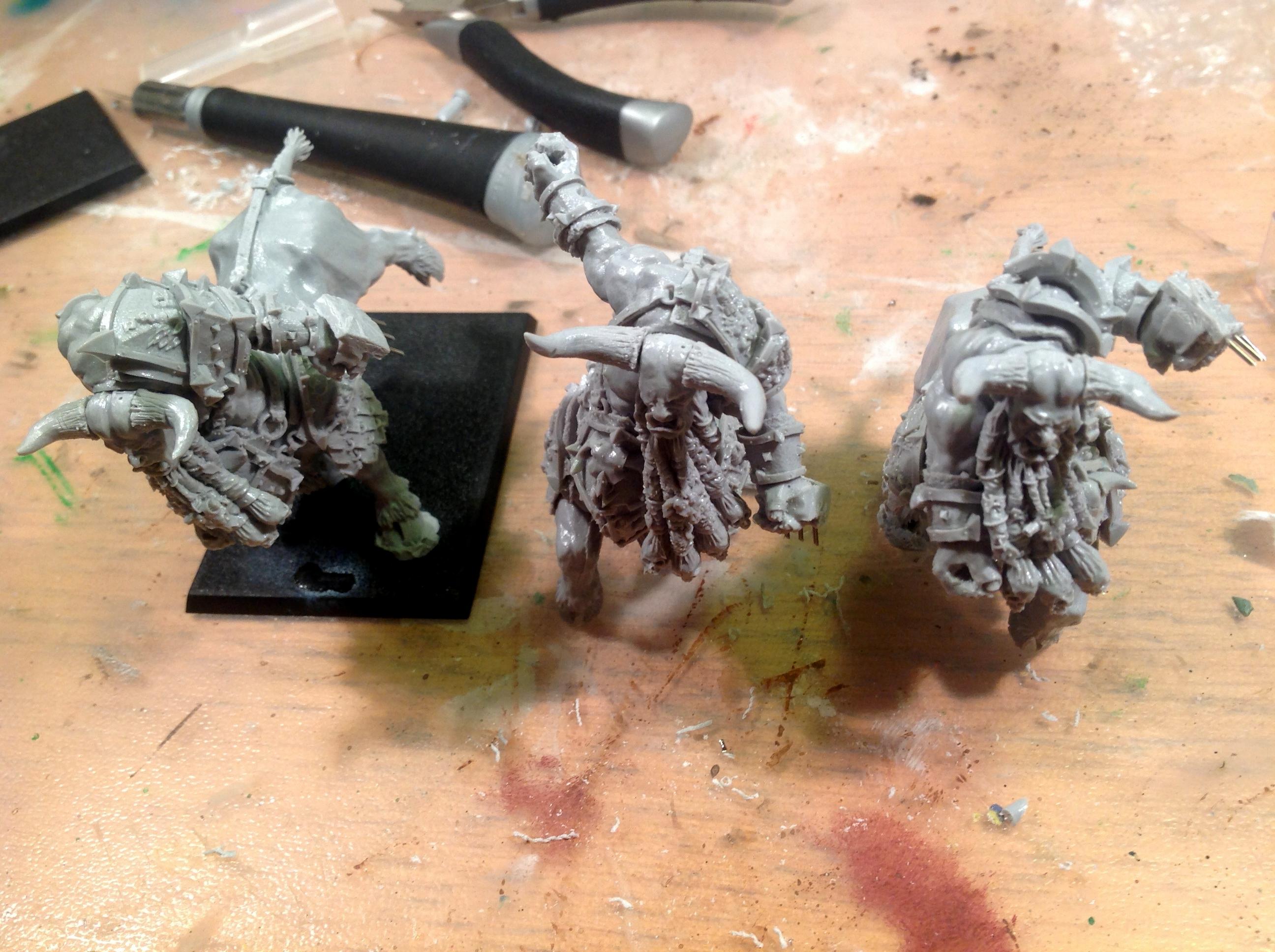 Blood Bowl, Bull Centaurs, Chaos Dwarf
