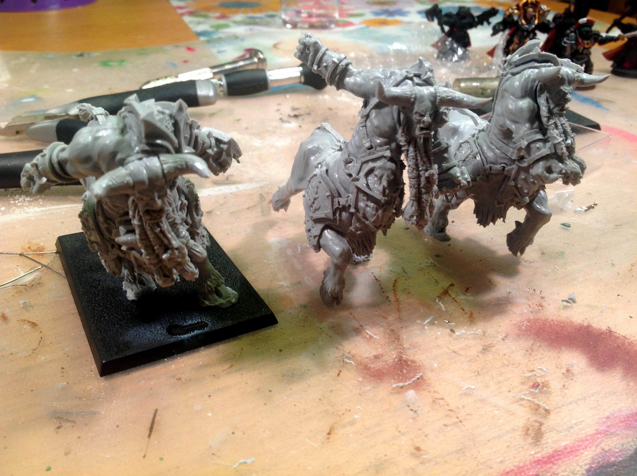 Blood Bowl, Bull Centaurs, Chaos Dwarf