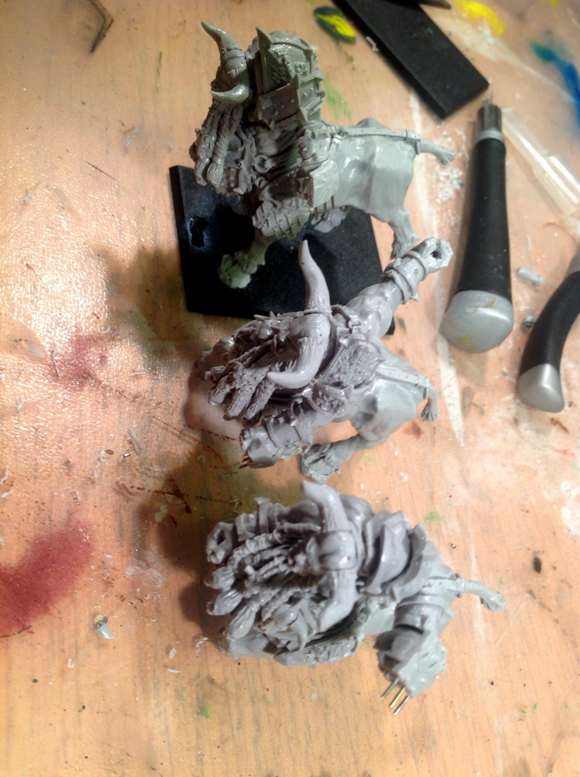 Blood Bowl, Bull Centaurs, Chaos Dwarf
