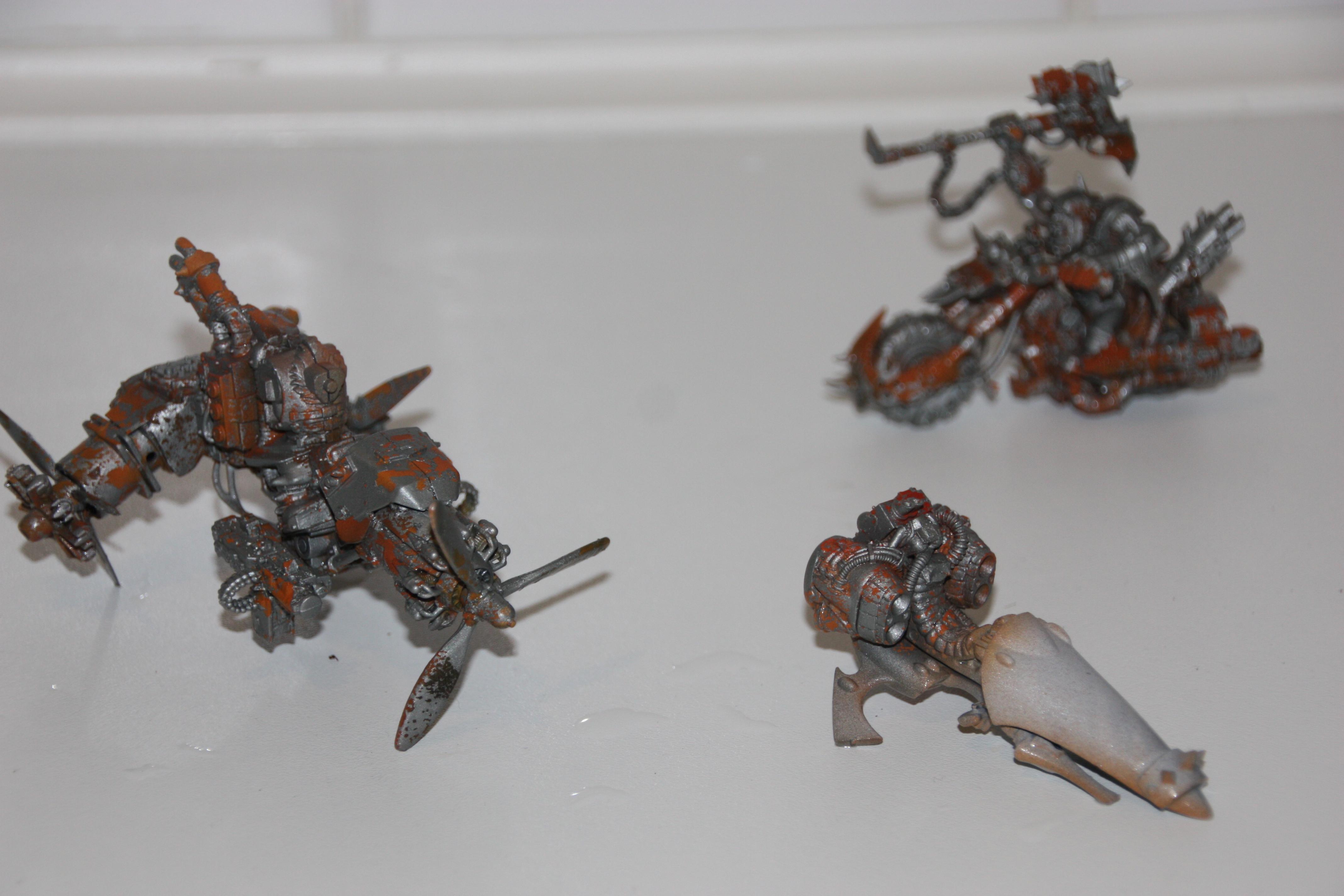 Ork weathering bikes