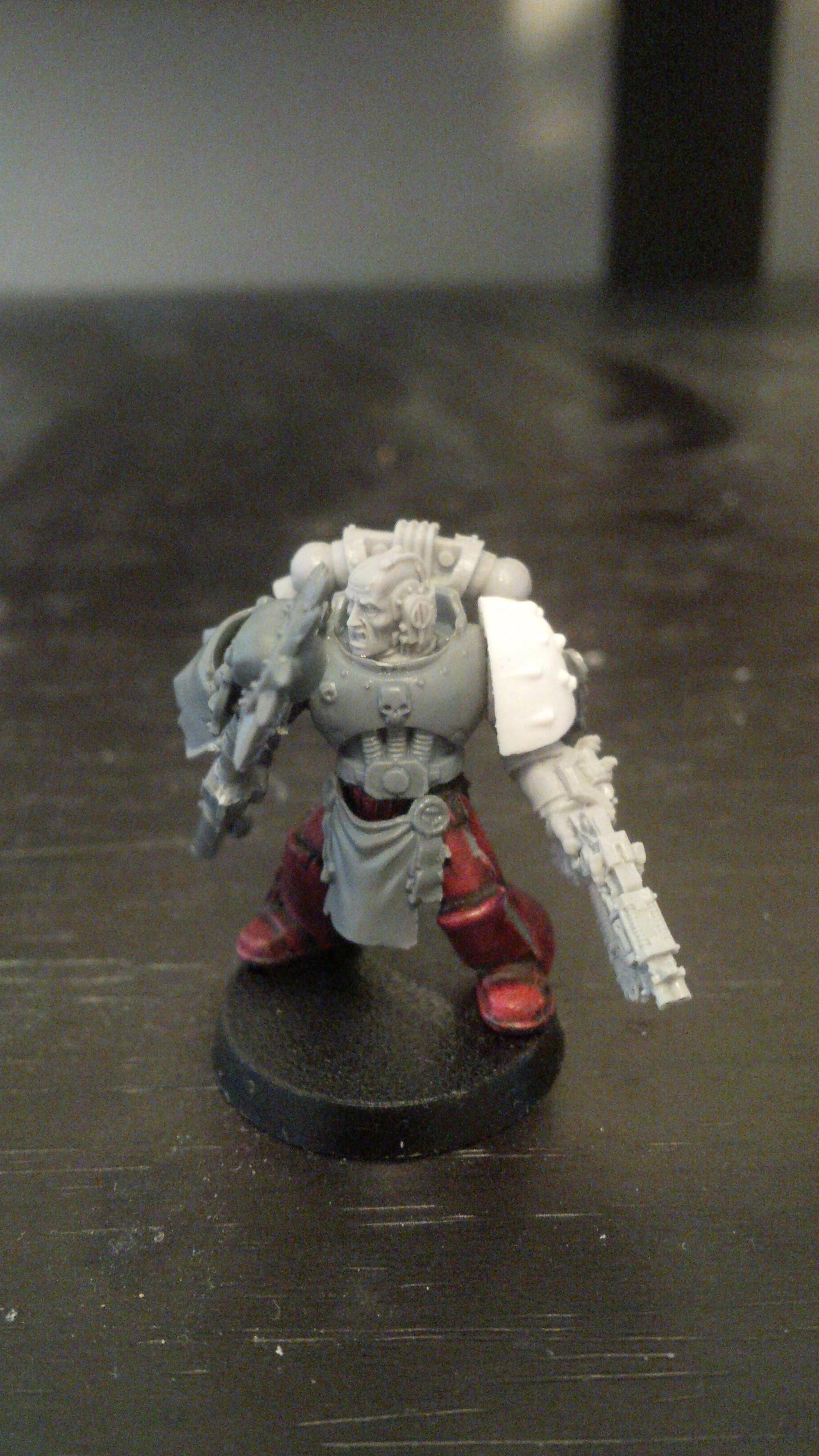 Black, Librarian, Raven Guard, Space Marines, Tigurius