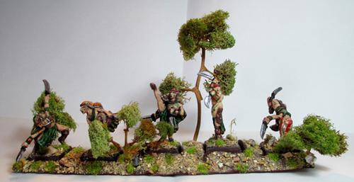 Elves, Scratch Build, Wardancer, Wood