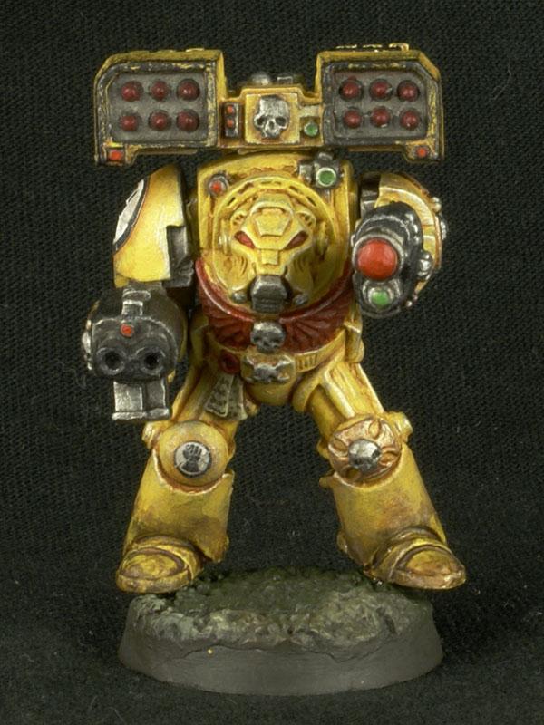 Imperial Fists Terminator With Missile Launcher