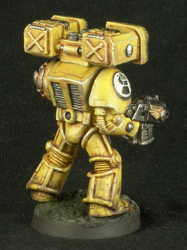 Imperial Fists Terminator With Missile Launcher