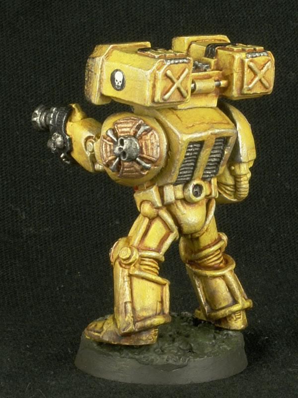 Imperial Fists Terminator With Missile Launcher