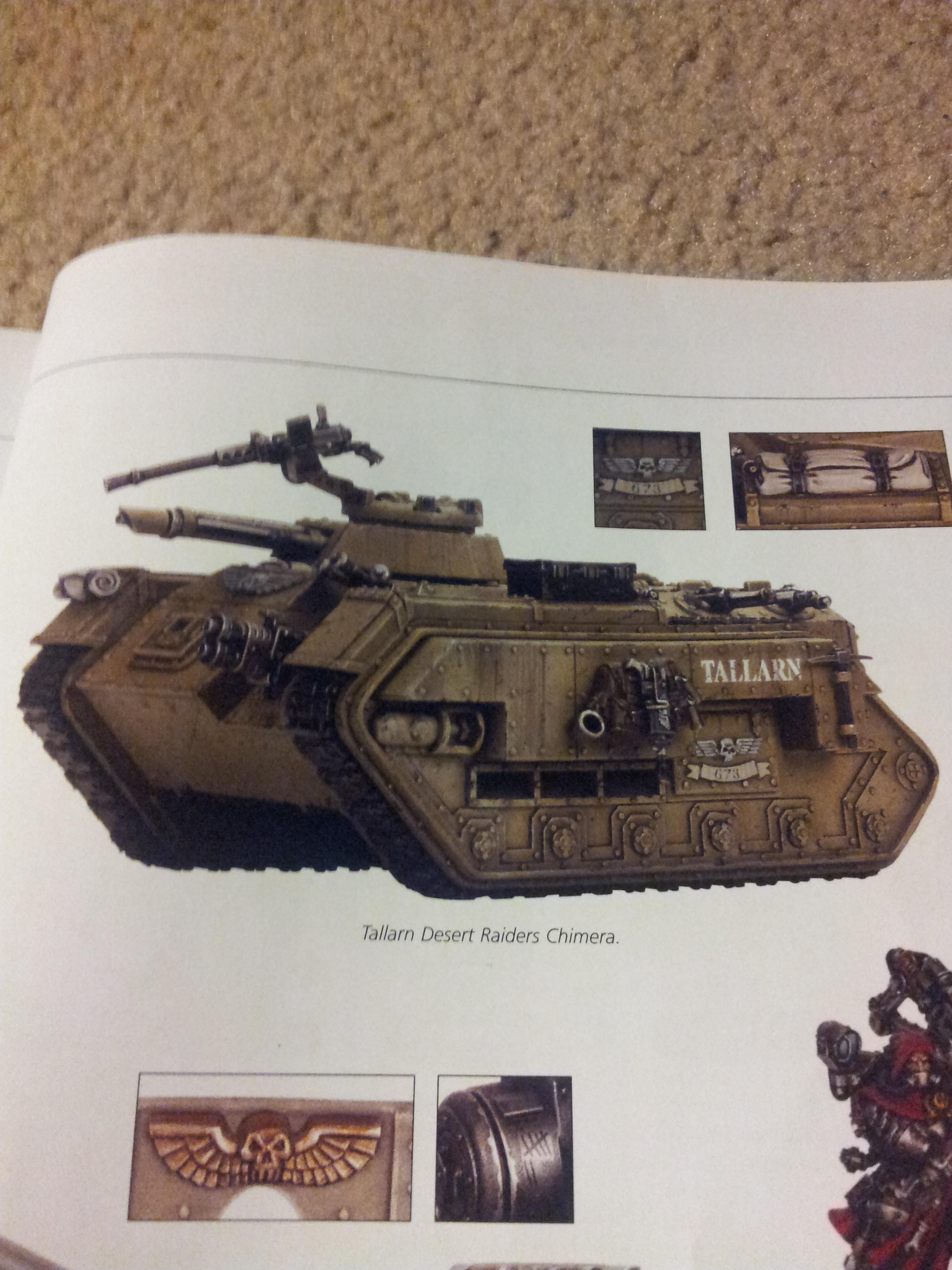 how they paint their tanks how do I acheive this scheme? pg 87 of codex