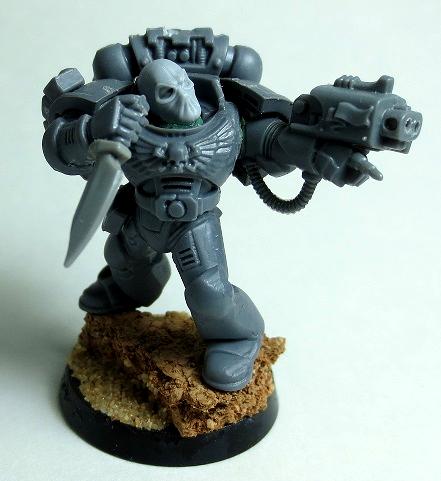 Balaklava, Deadpool, Mad Robot Miniatures, Space Marines