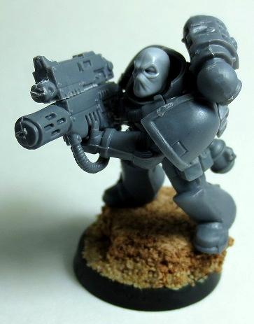 Balaklava, Deadpool, Mad Robot Miniatures, Space Marines