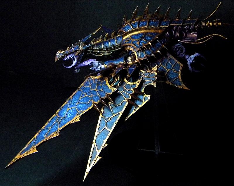 Chaos, Chaos Space Marines, Dragon, Flyer, Heldrake, Space, Space Marines
