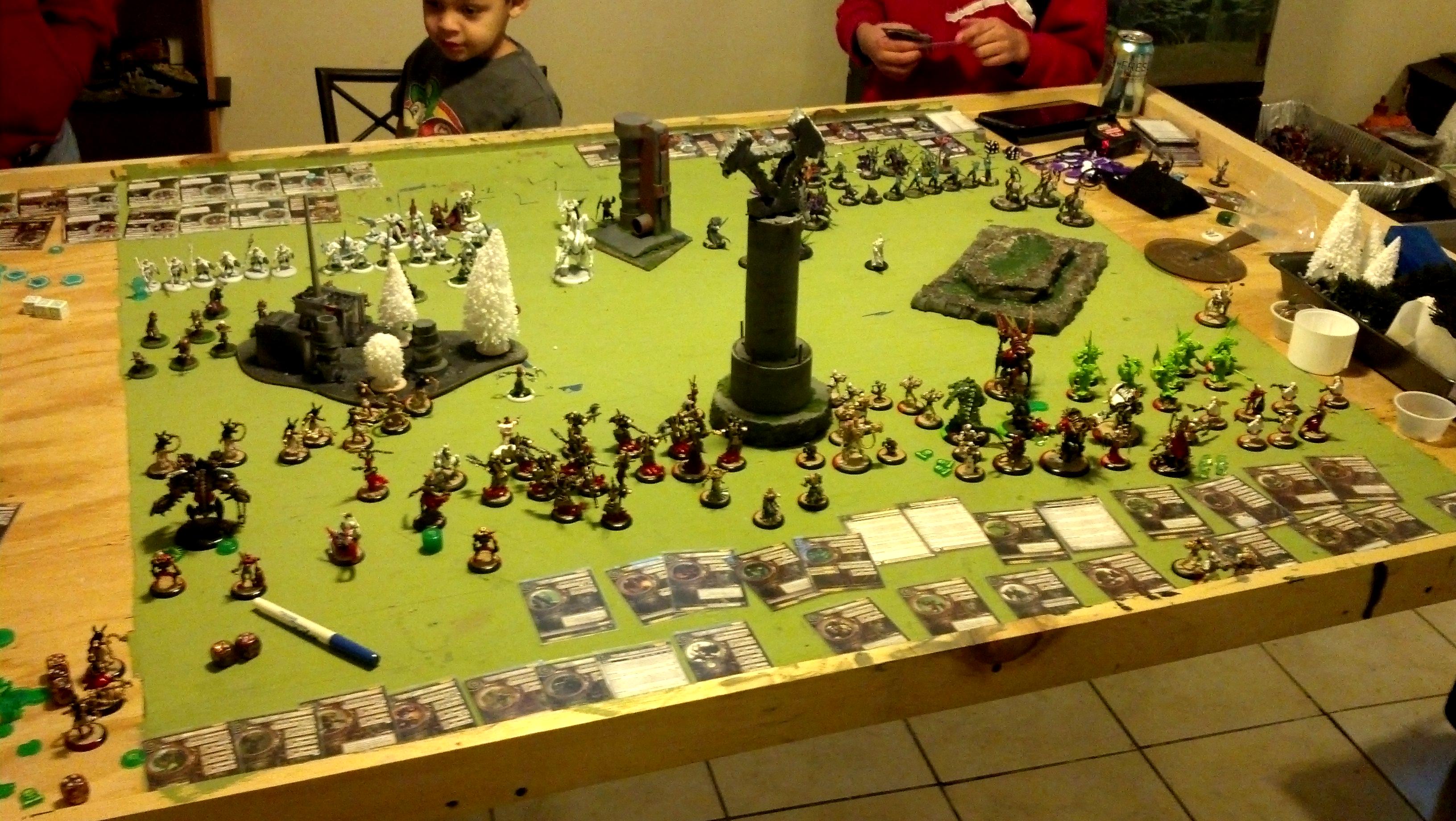 Battle Report, Hordes, Privateer Press, Warmachine