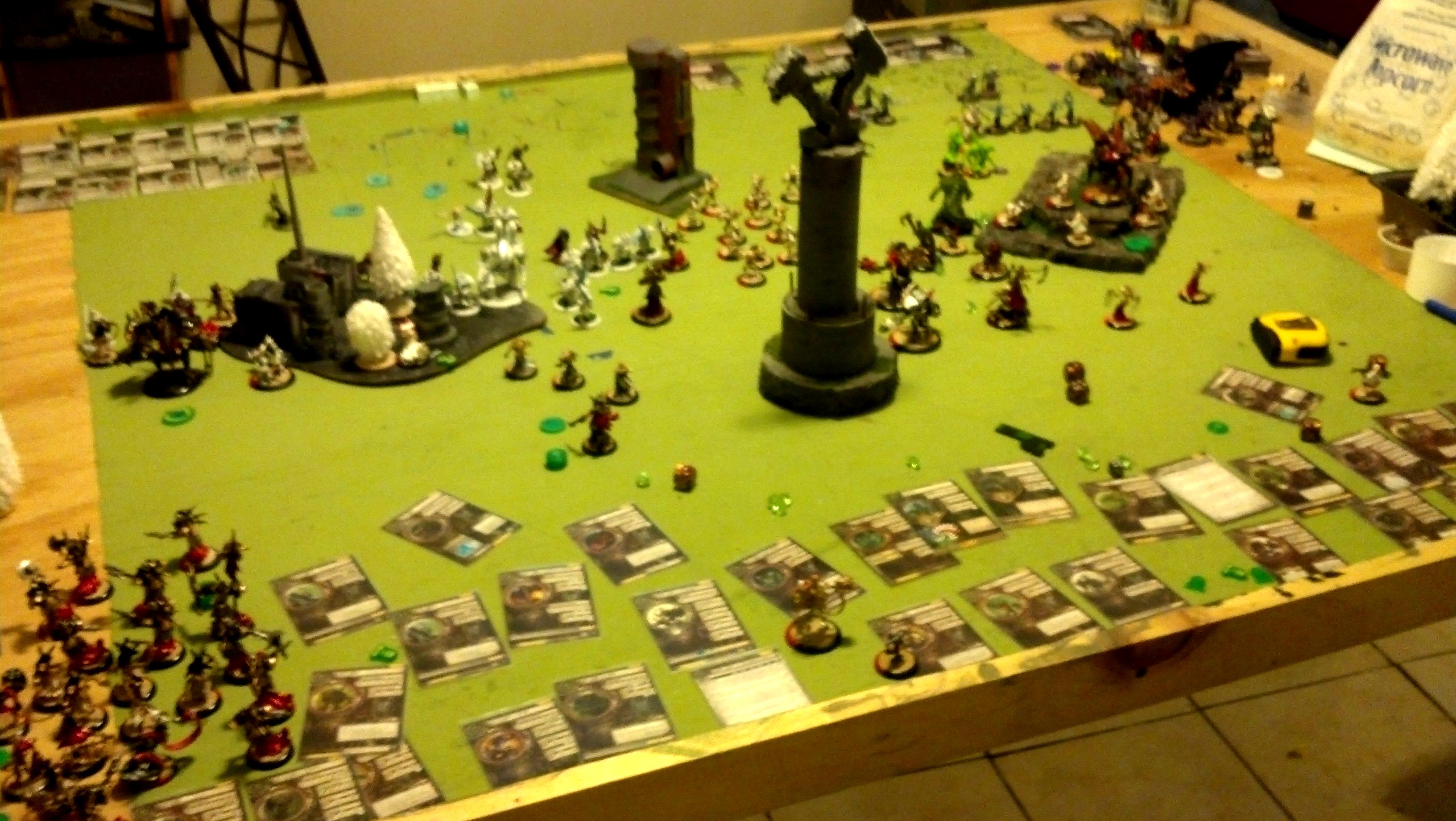 Battle Report, Hordes, Privateer Press, Warmachine