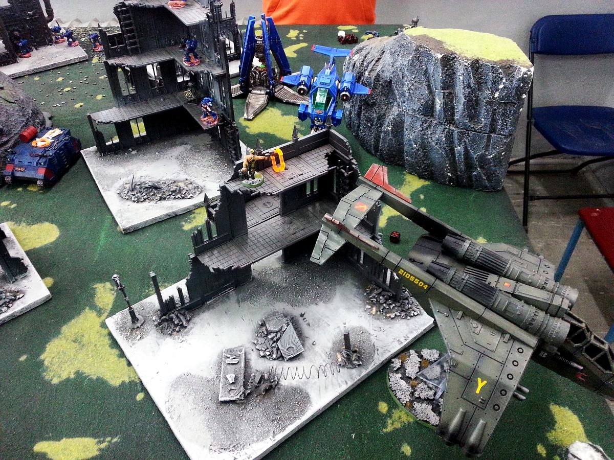 Cadians, Imperial Guard, Space Marines, Ultramarines