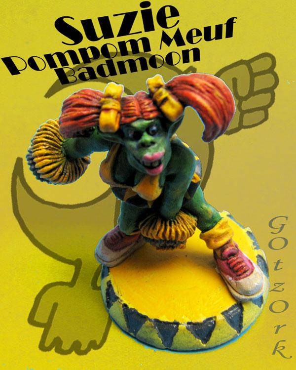 Conversion, Gotzork, Miniature, Orc Female, Ork Femal, Orks