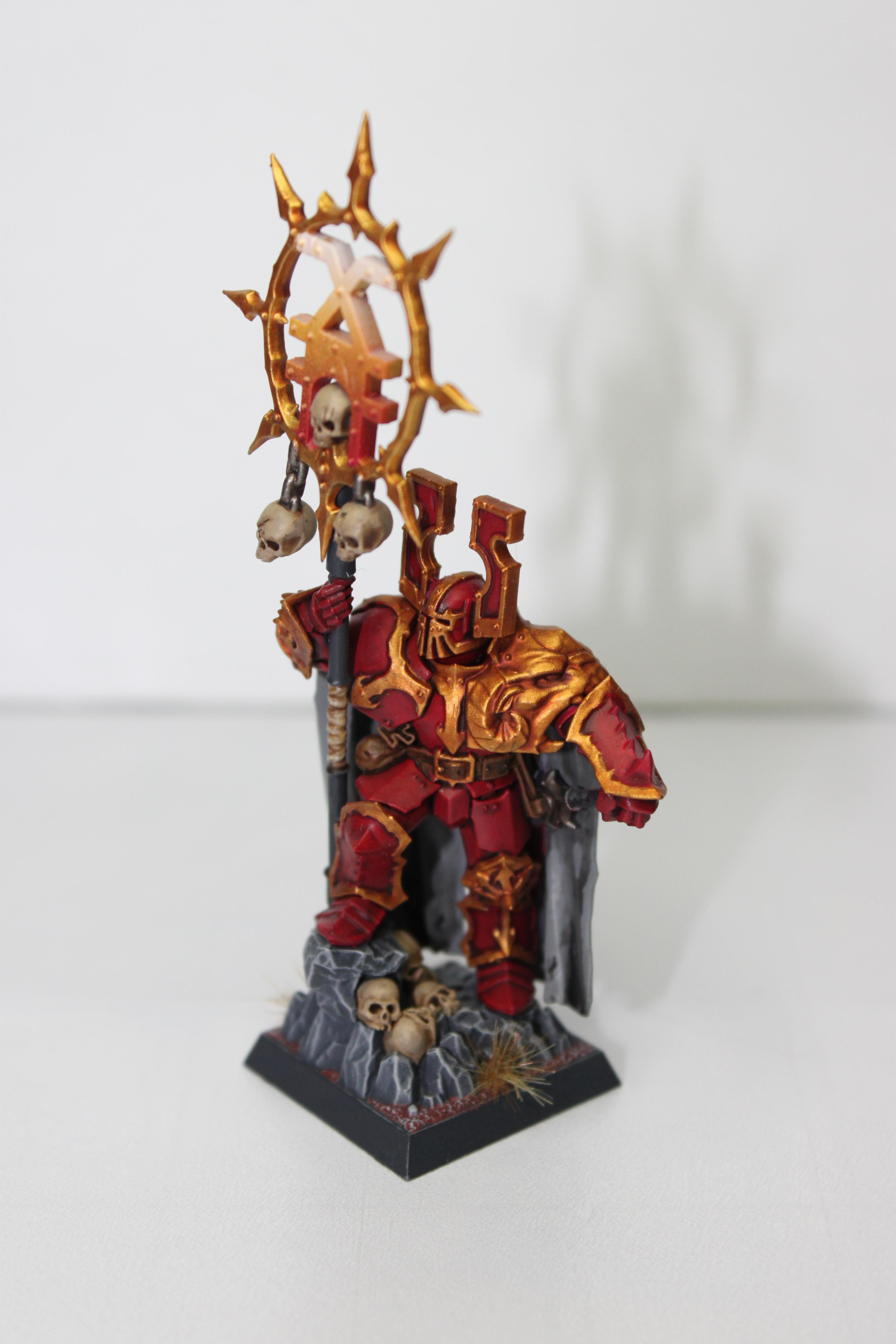 Khorne, Standard Bearer, Warhammer Fantasy, Warriors Of Chaos, Woc
