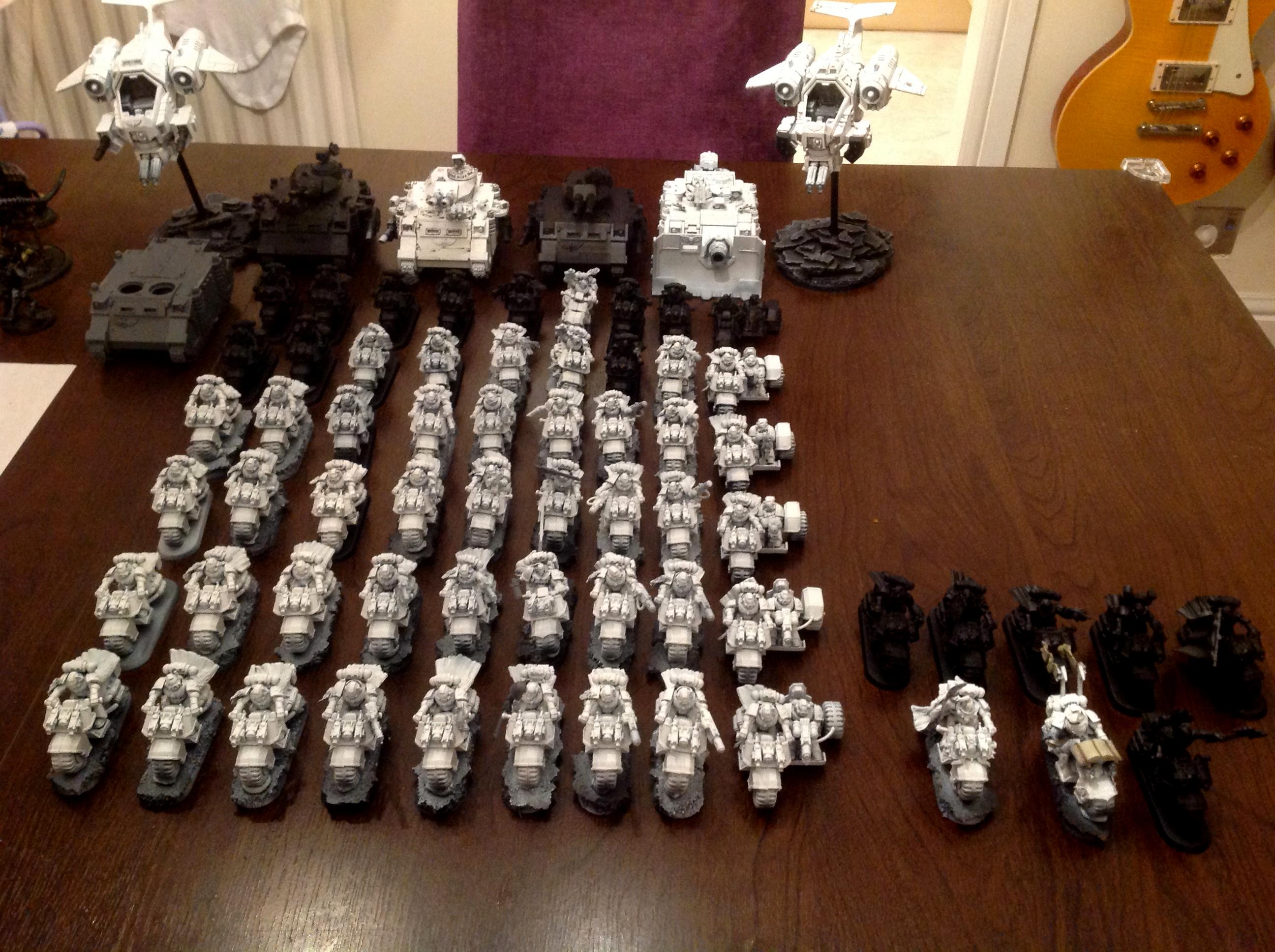 3rd Company, Bike, Brotherhoom, Fire Raptor, Kor'sarro Kahn, Meltagun, Space Marines, Storm Raven, Storm Talon, Thunderhawk, White Scars