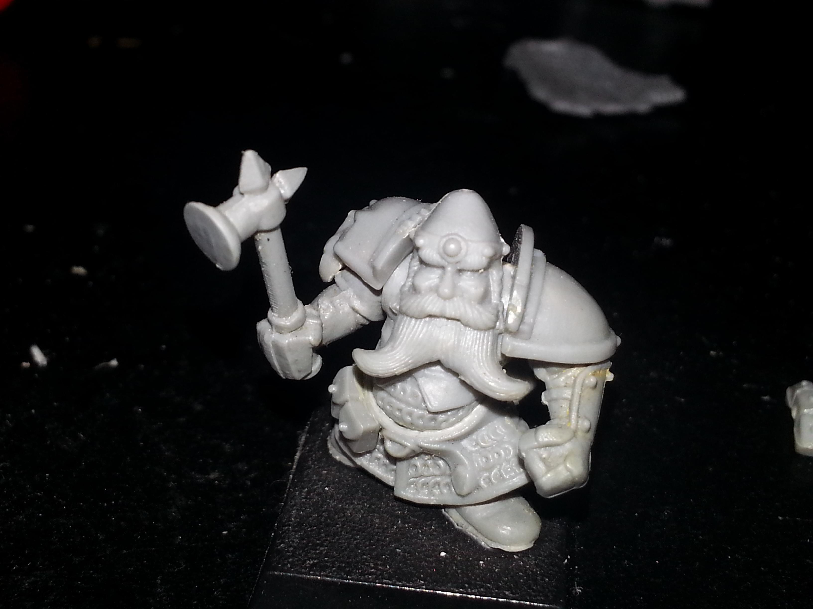 Tharrag Dwalganson, renegade Chaos Dwarf Engineer