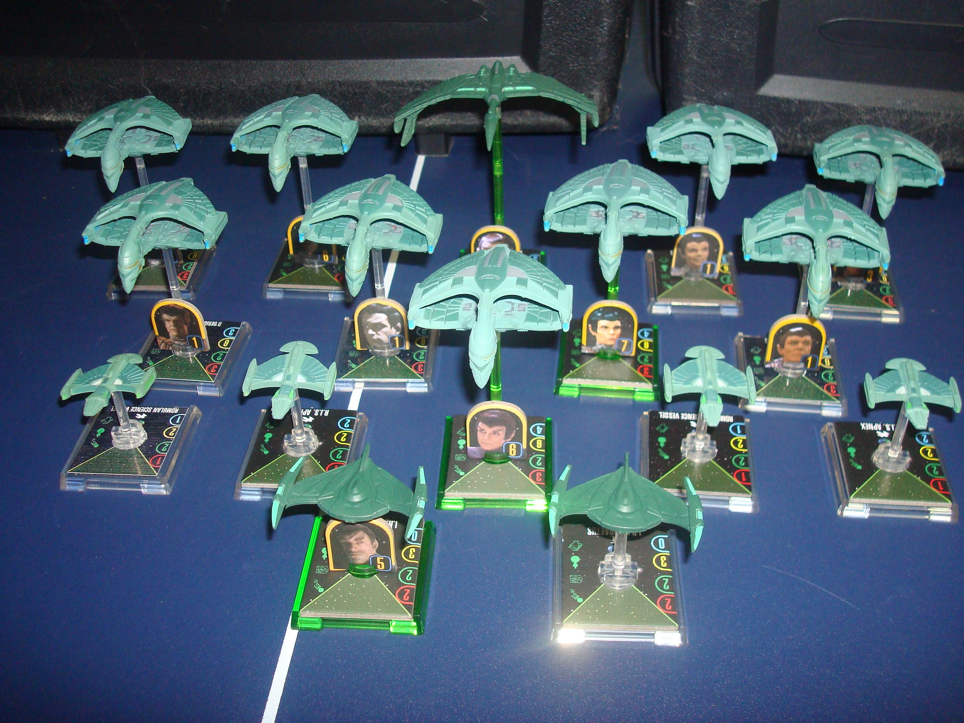 Romulan, Star Trek, Star Trek Attack Wing, Starfleet