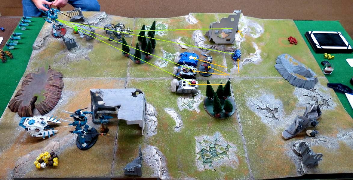 Marine turn 1