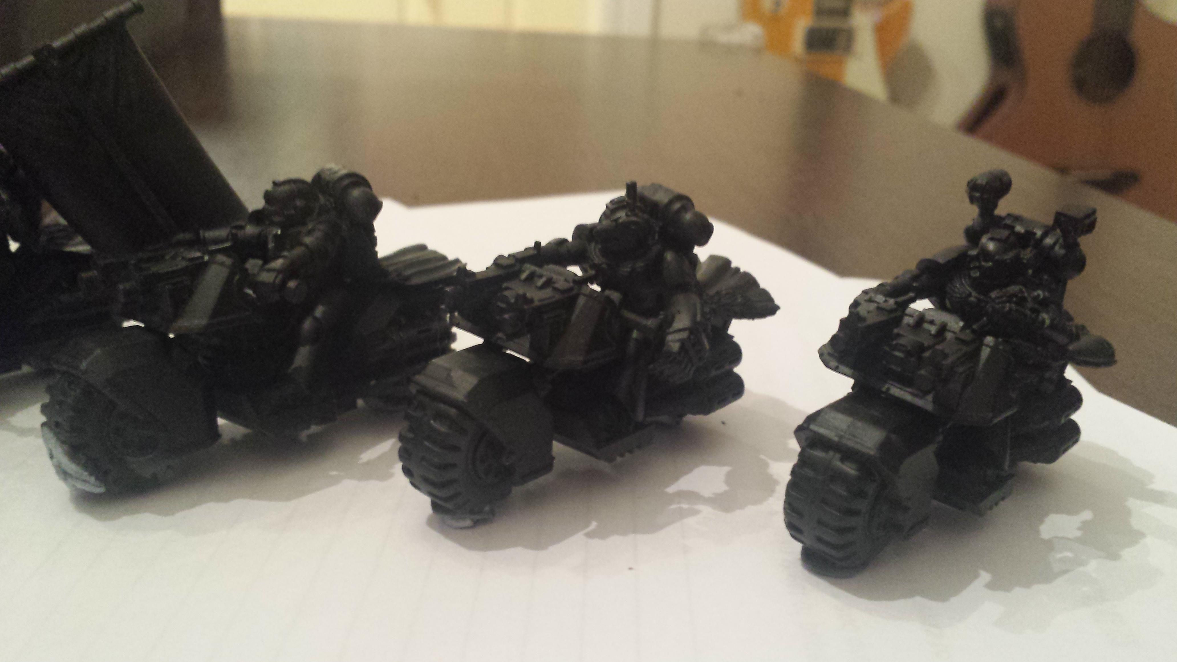 Bike, Chaplain, Command Squad, Kor'sarro Kahn, Librarian, Meltagun, Space Marine Bike, Space Marines, Storm Raven, Stormseers, Warhammer 40,000, White Scars