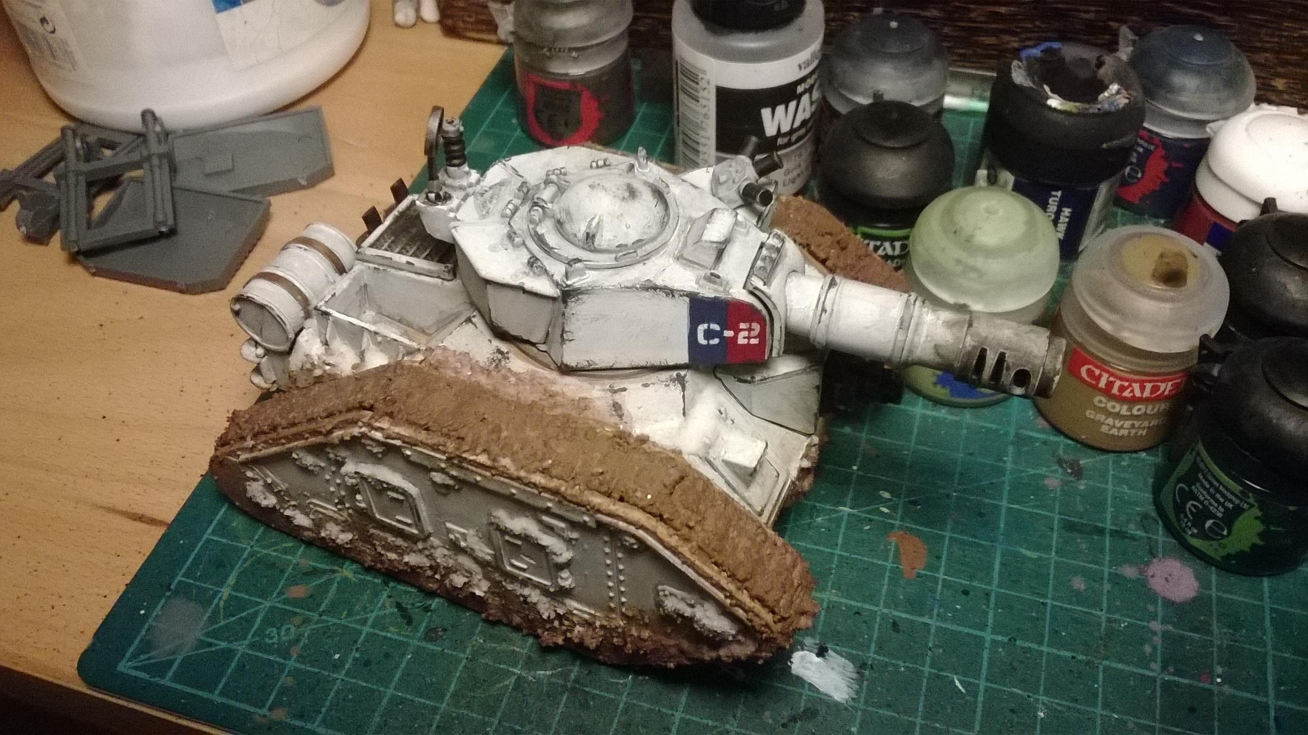 Imperial Guard, Lehman Russ, Snow, Winter Camouflage