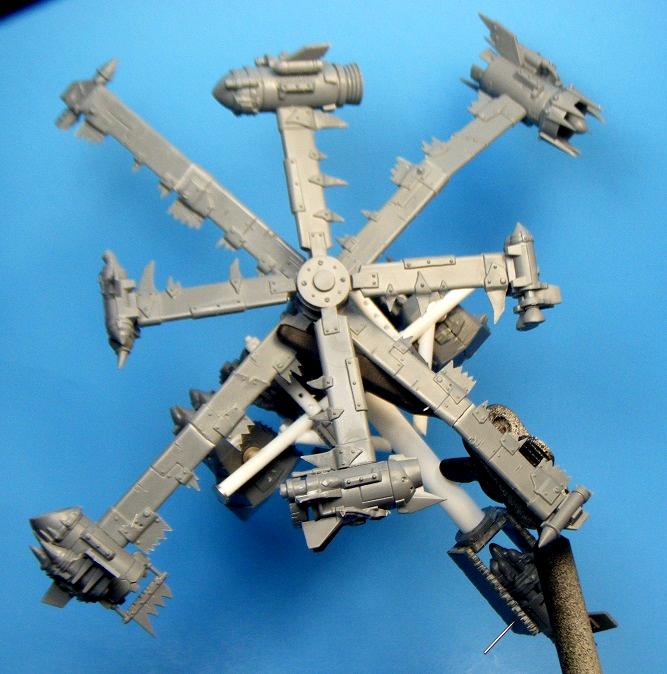 Conversion, Deffkopta, Helicopter, Rocket, Work In Progress
