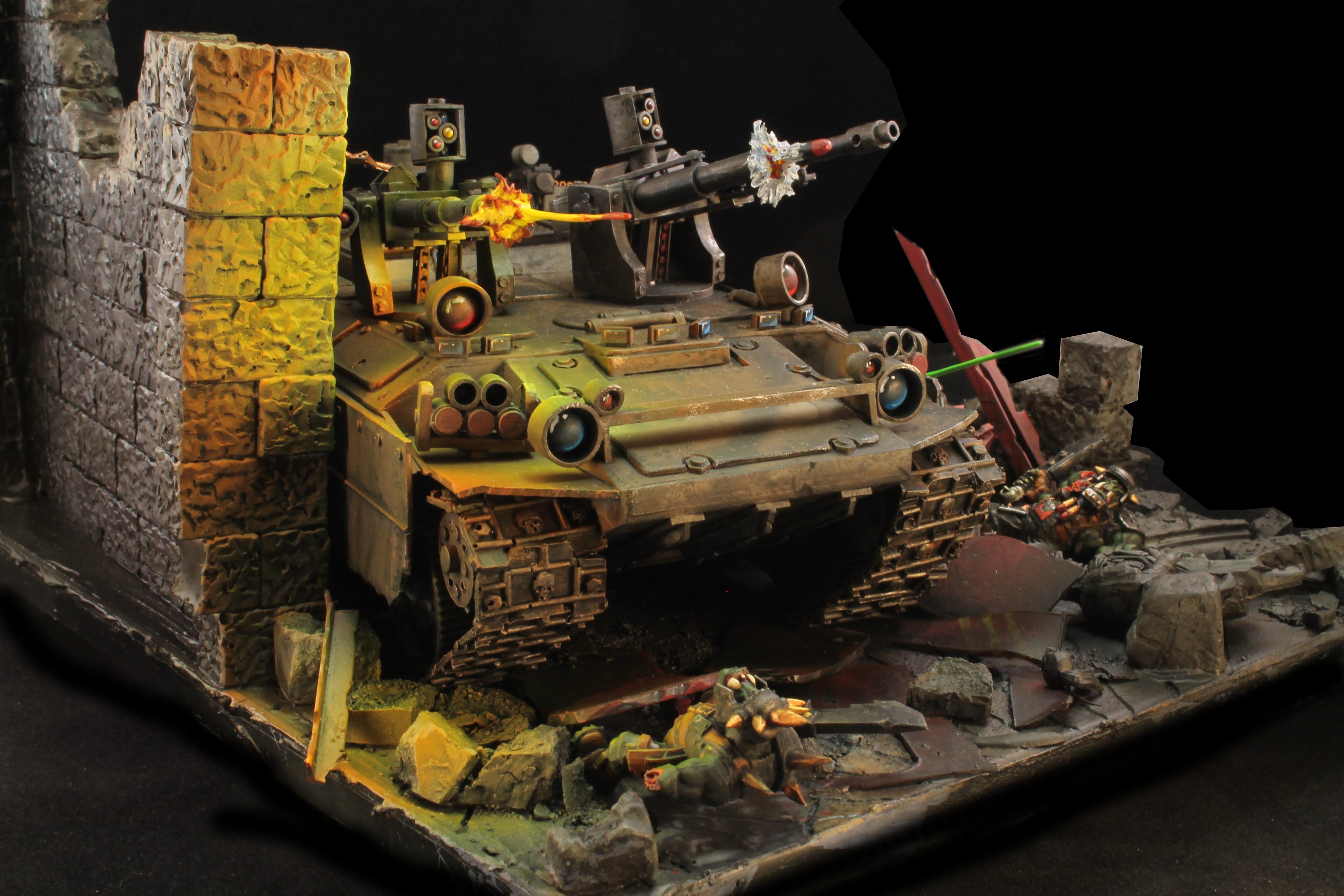Diorama, Tank, Warhammer 40,000