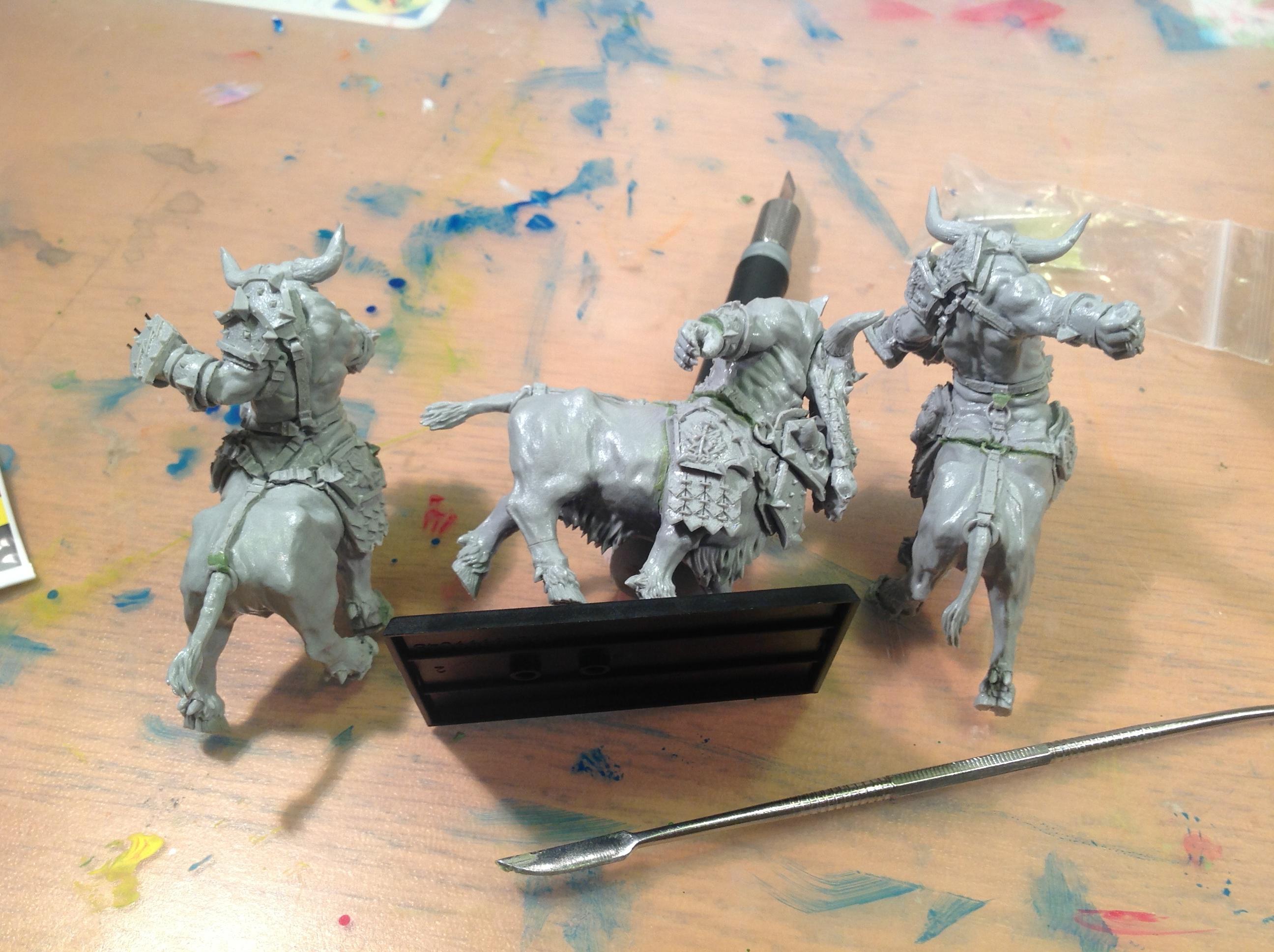Blood Bowl, Bull Centaur, Chaos Dwarf