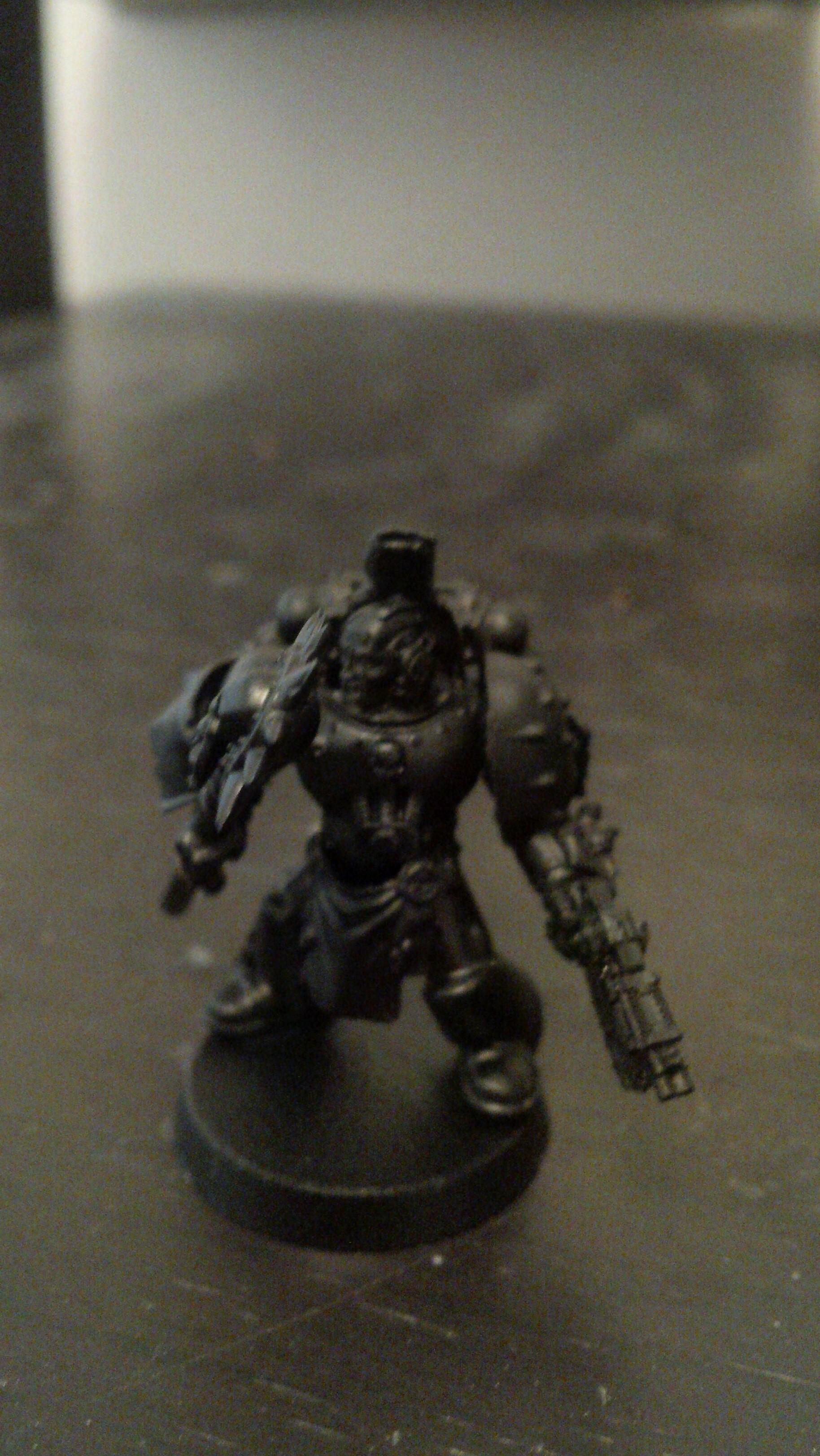 Black, Librarian, Raven Guard, Space Marines, Tigurius