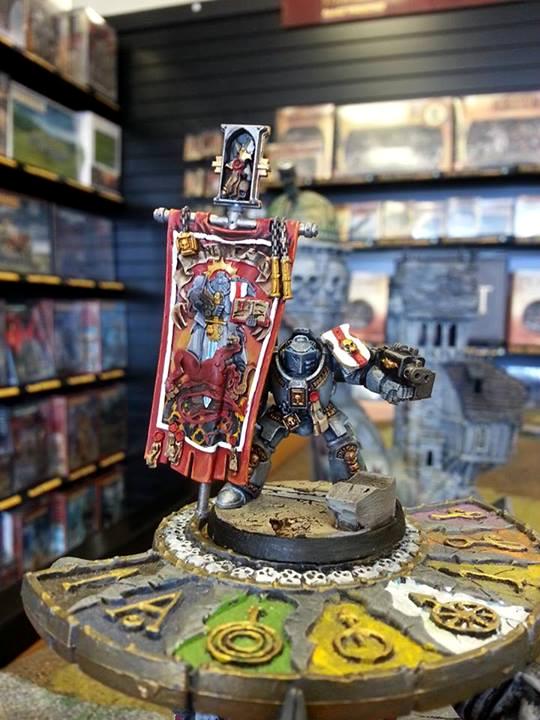 Banner, Daemonhunters, Gk, Grey Knights, Terminator Armor
