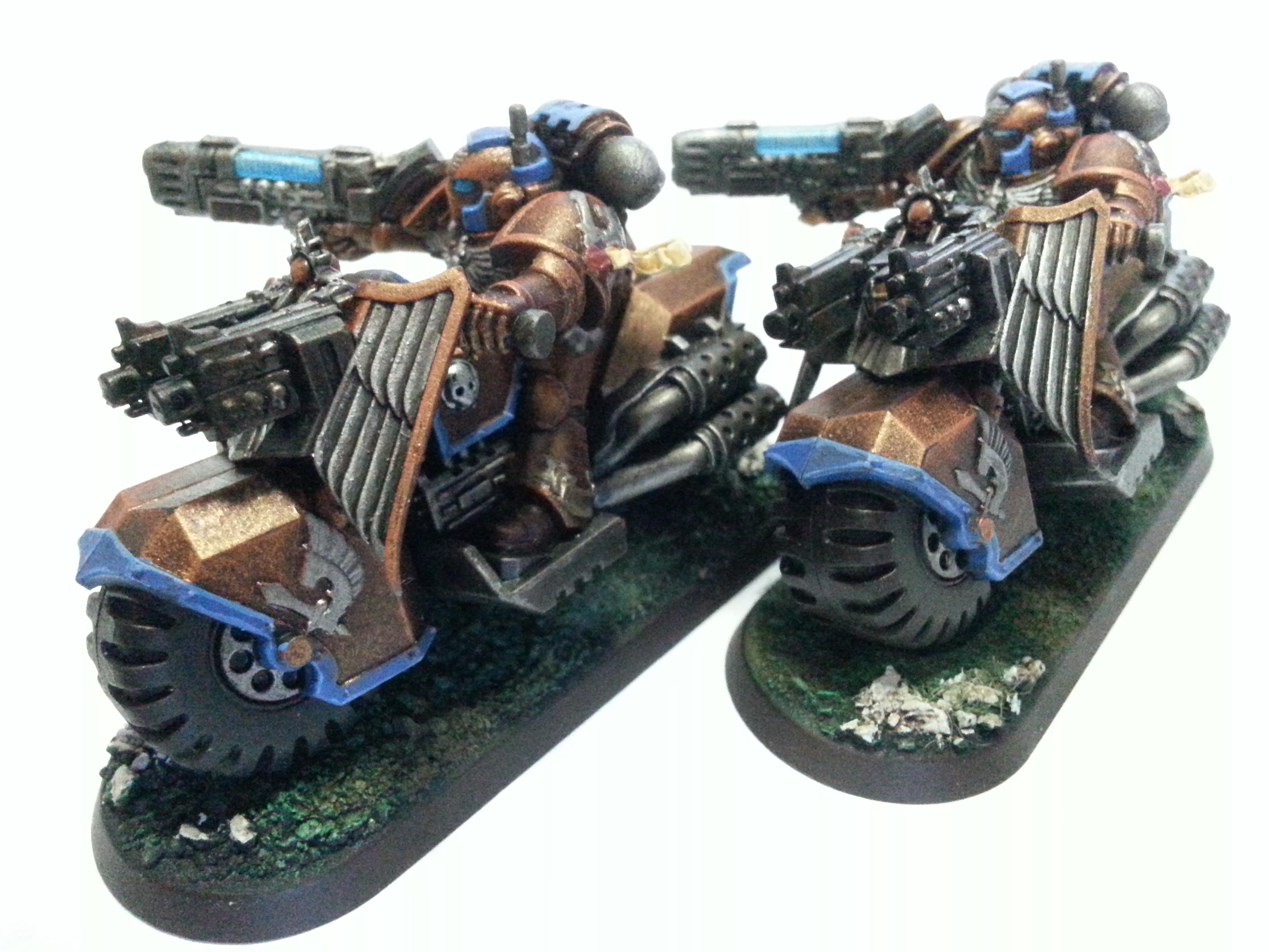Bike, Space Marines, Copper Hawks bikes