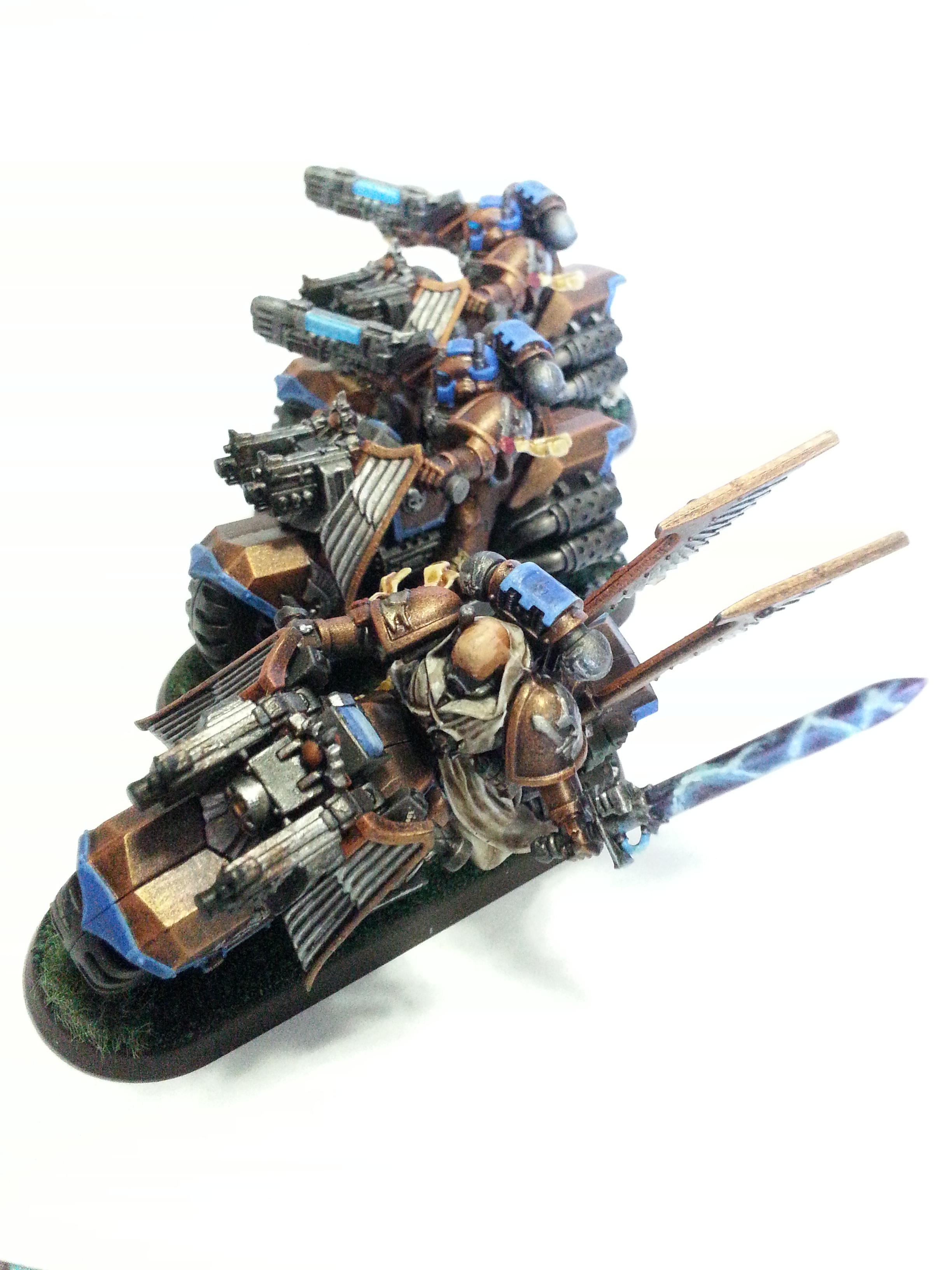Bike, Space Marines, Copper Hawks bikes