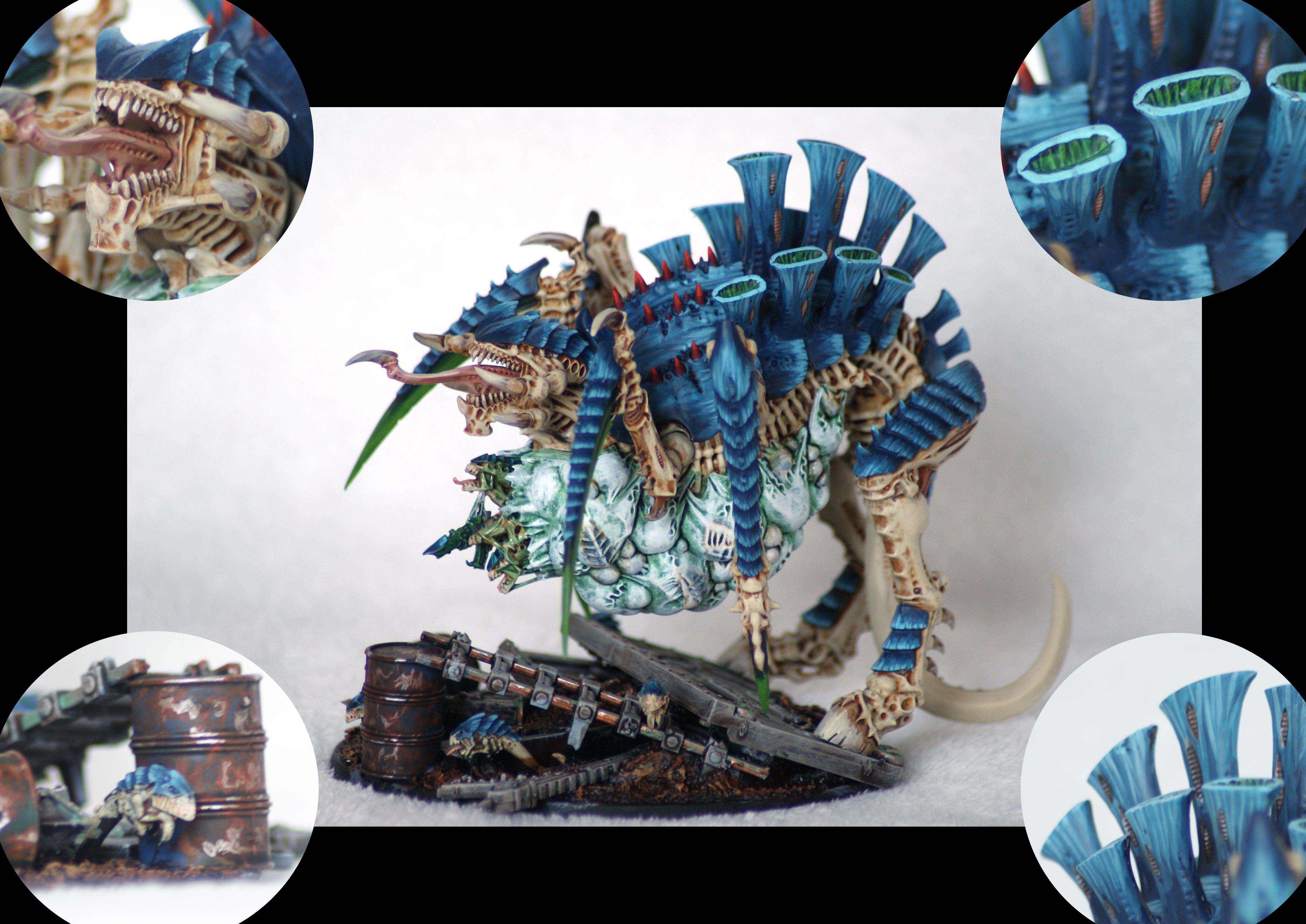 Tervigon, Tyranids, Urban Base, Warhammer 40,000