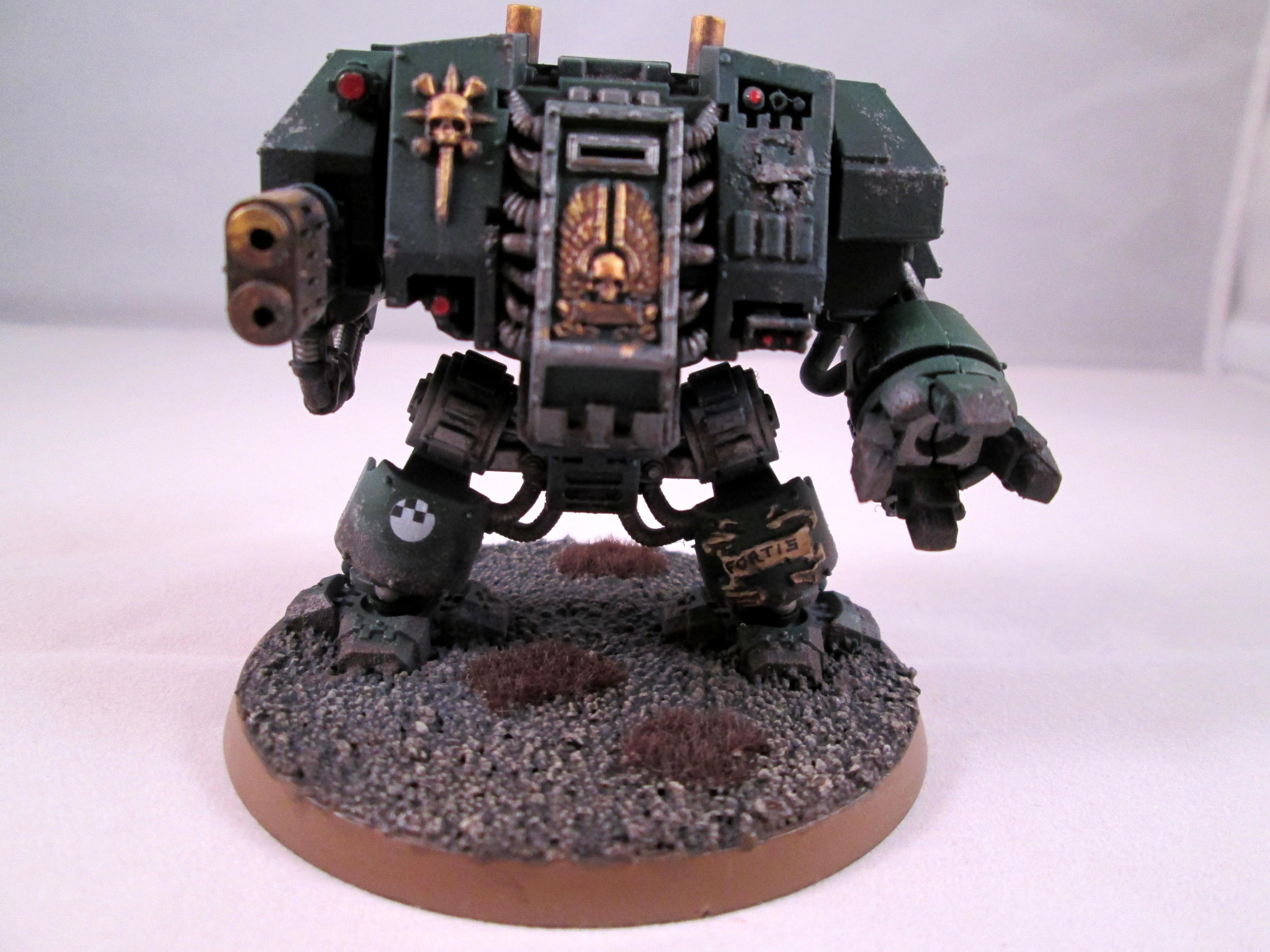 Dark Angels, Dreadnought, Space Marines, Tactical Squad