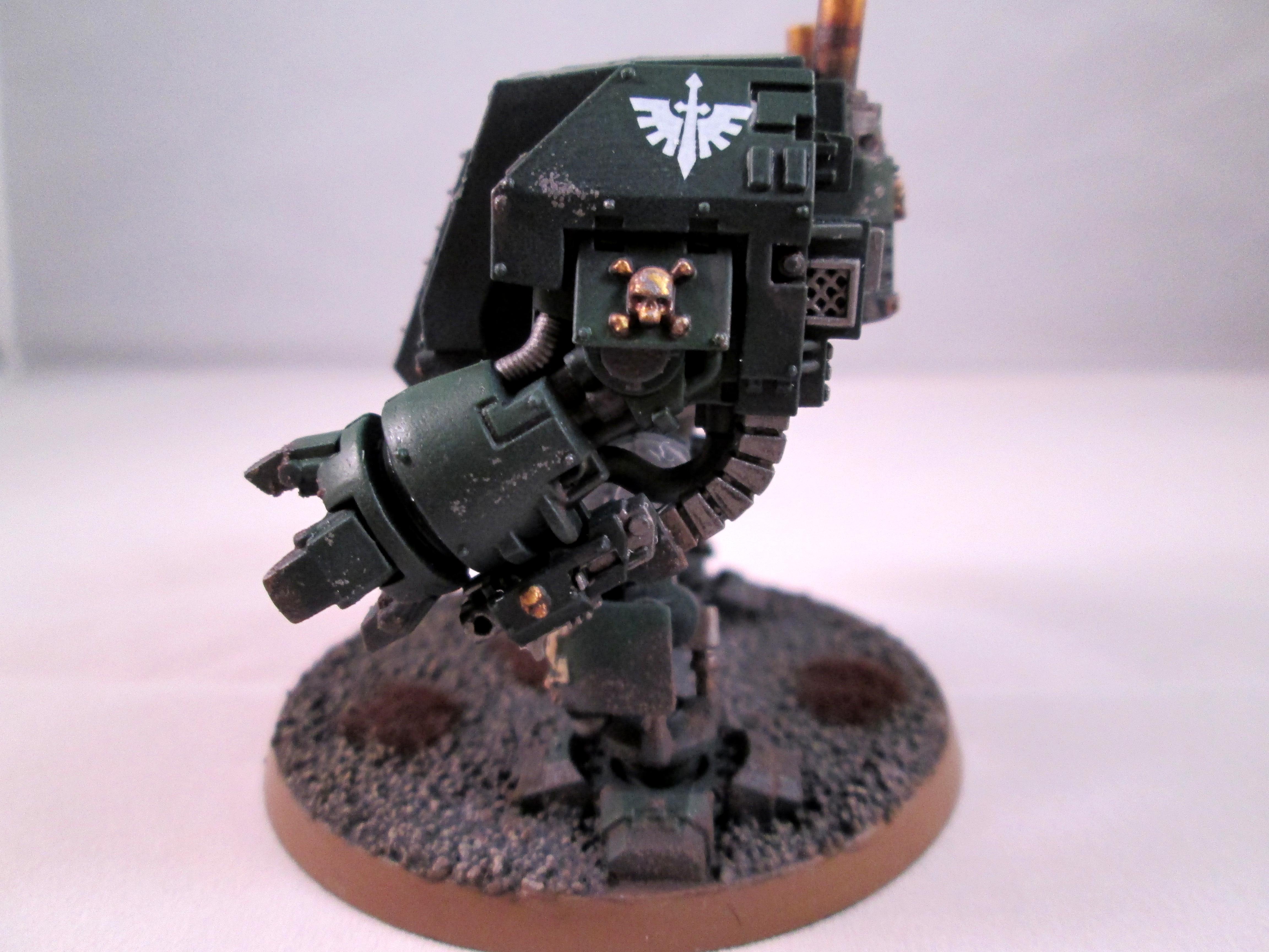 Dark Angels, Dreadnought, Space Marines, Tactical Squad