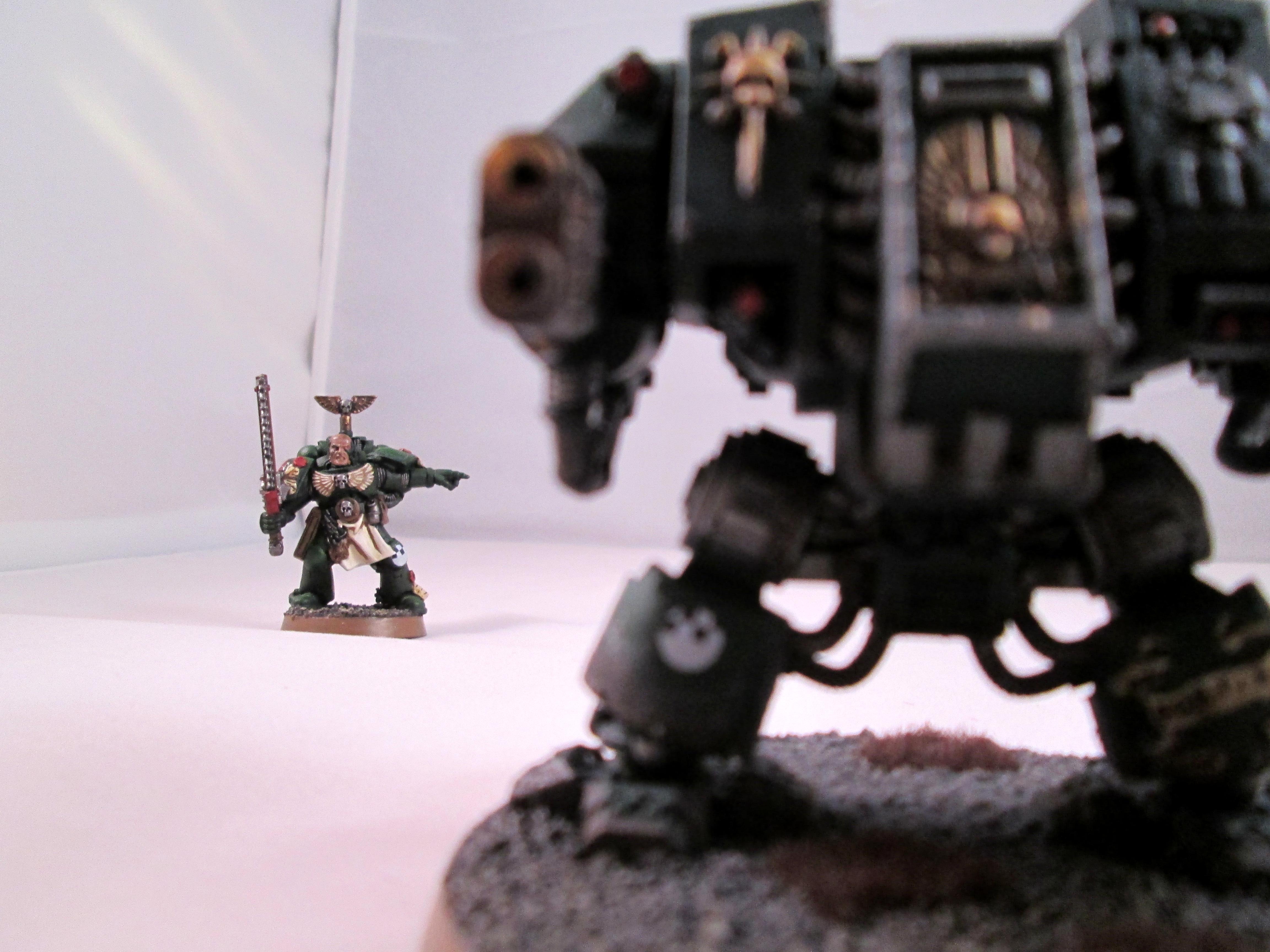 Dark Angels, Dreadnought, Space Marines, Tactical Squad