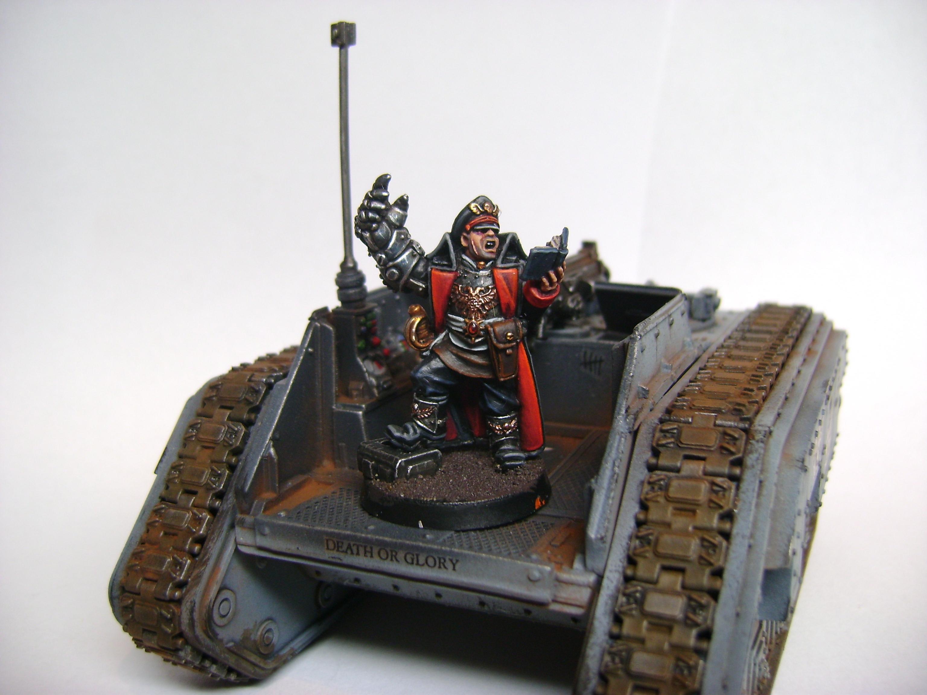 My Cadian Reg., commissar preaching