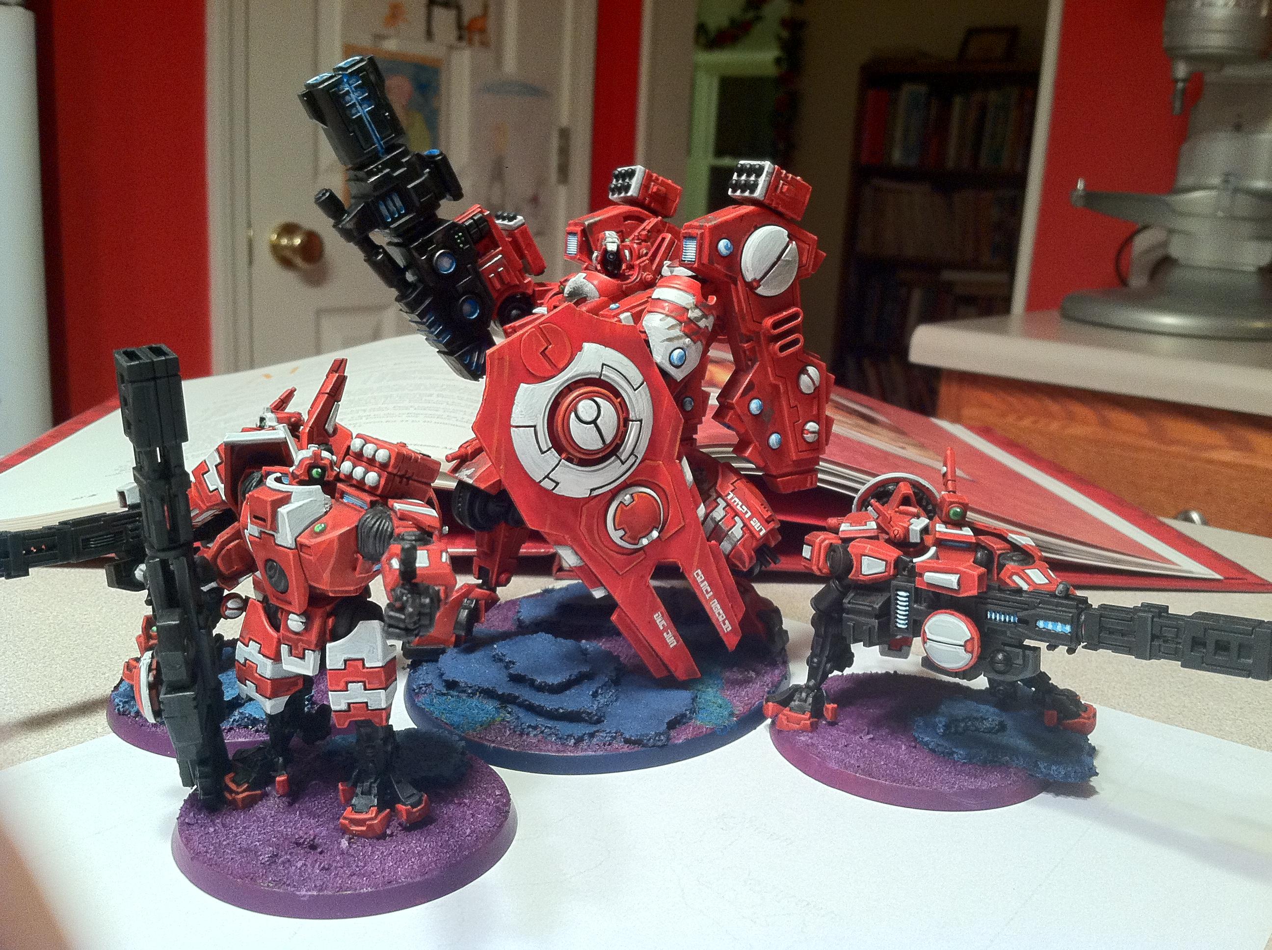 Broadsides, Farsight Enclave, Riptide, Tau