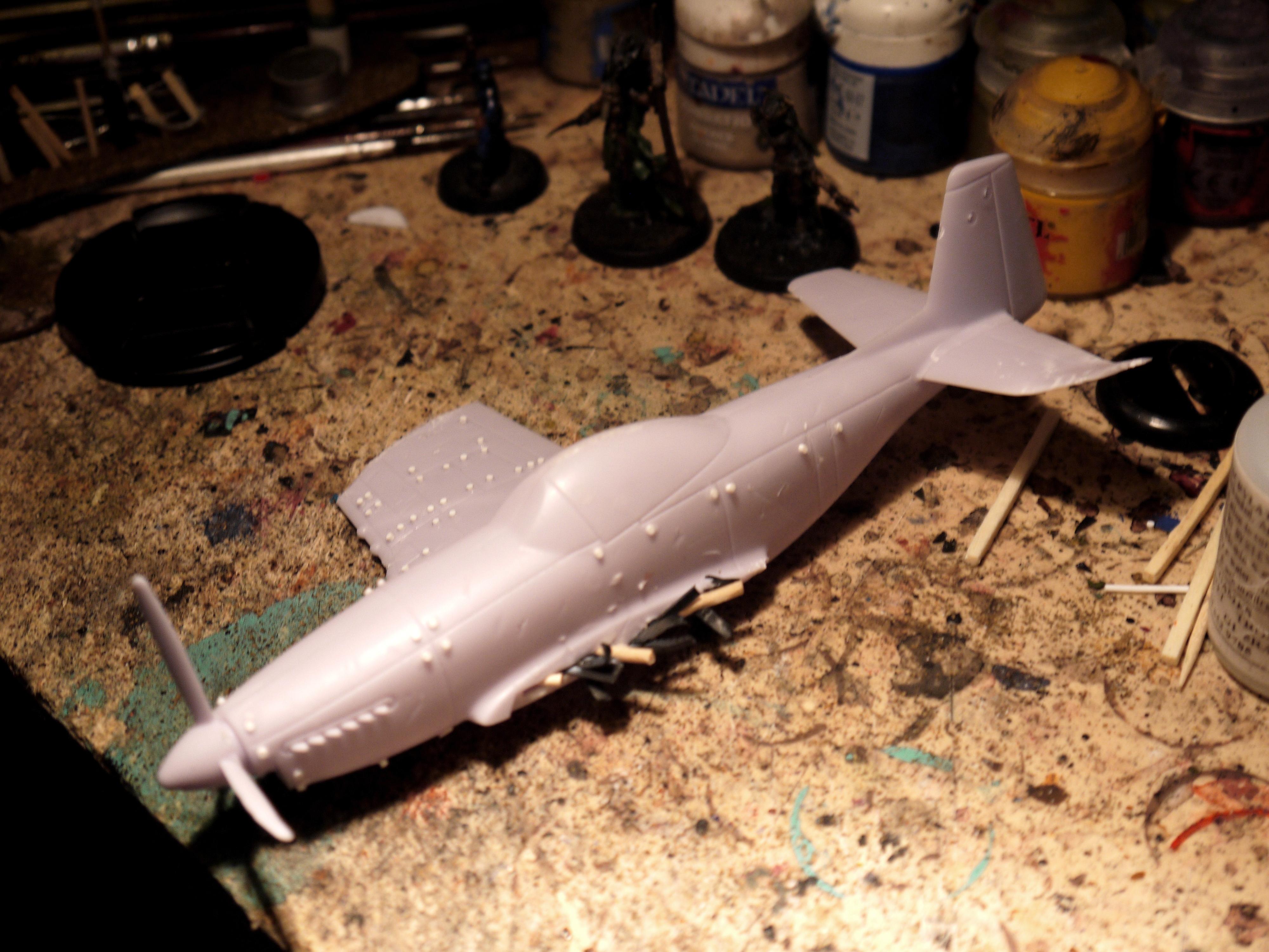 WIP Crashed Mustang