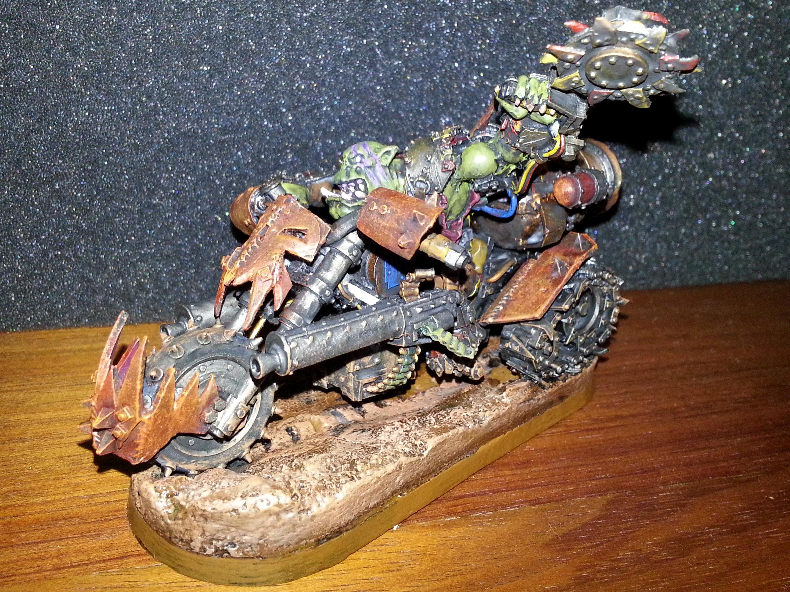Da Rippa, Forge World, Magnetised, Orks, Power Klaw, Warbike, Warboss