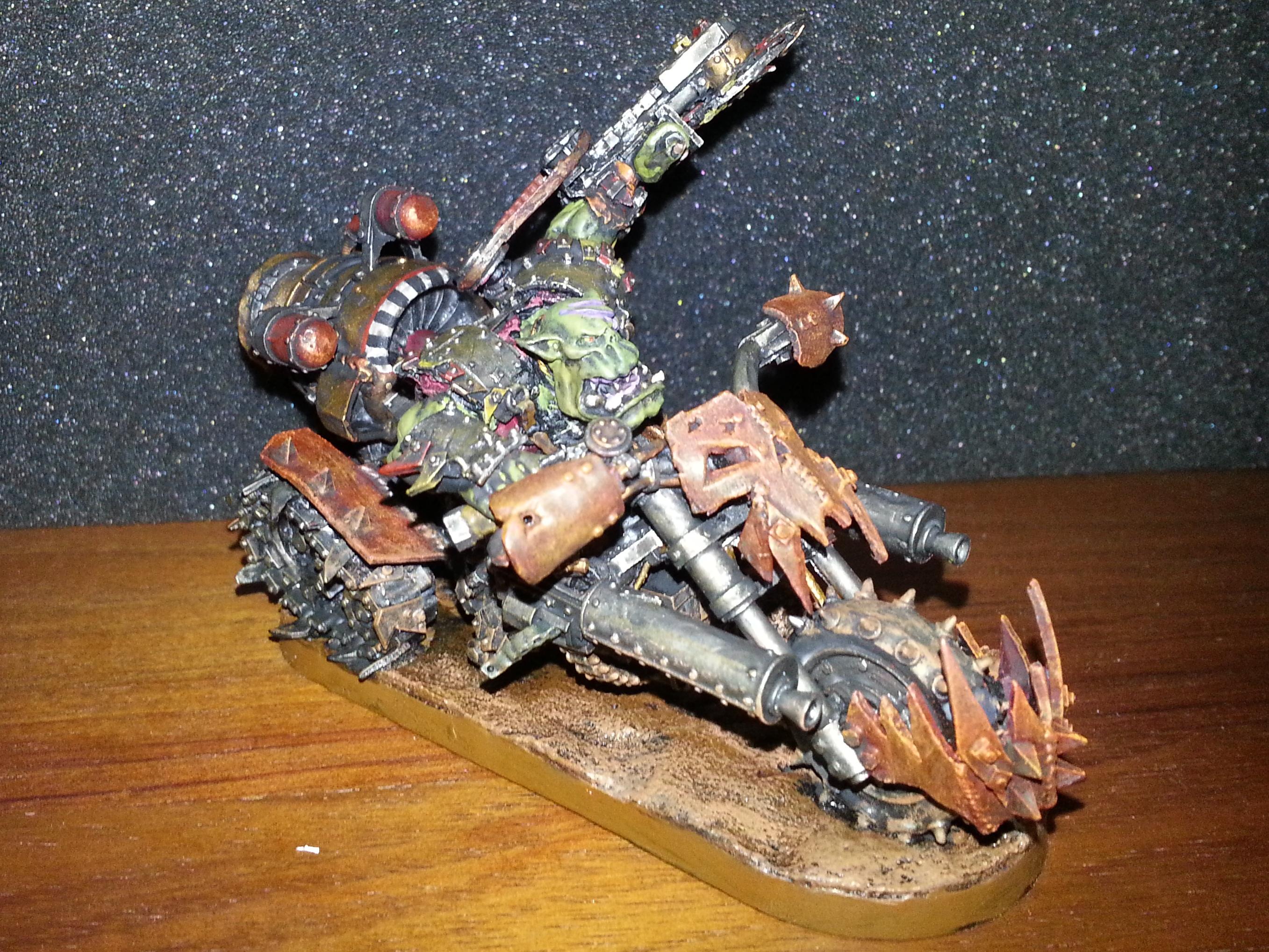Da Rippa, Forge World, Magnetised, Orks, Power Klaw, Warbike, Warboss