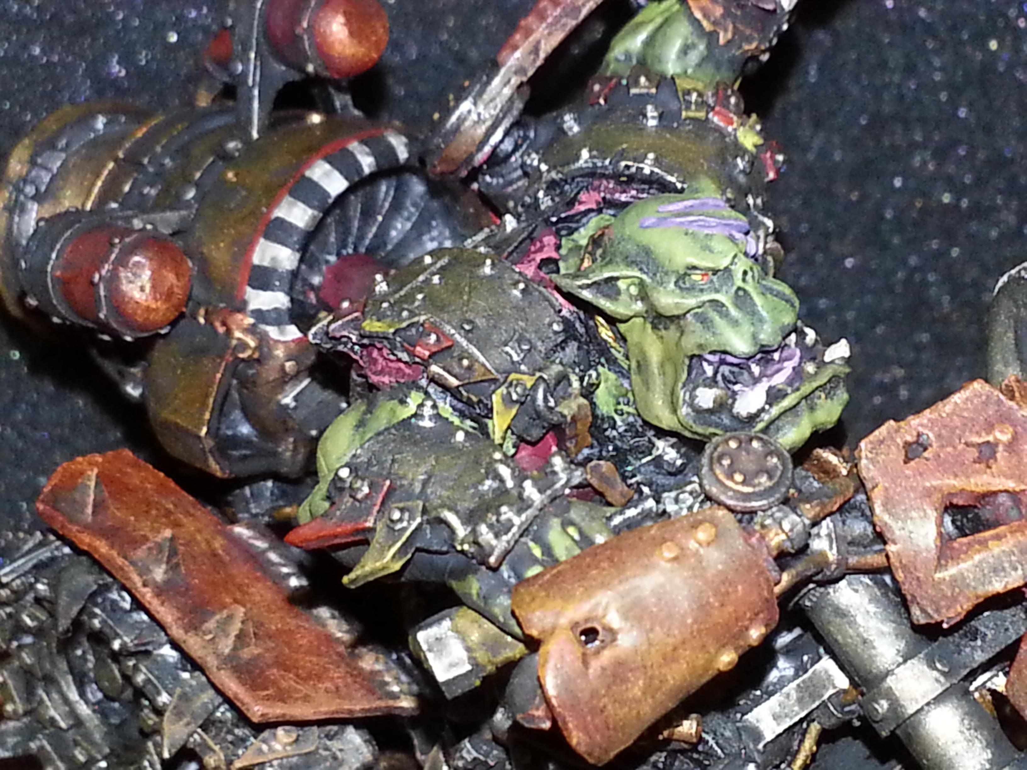 Da Rippa, Forge World, Magnetised, Orks, Power Klaw, Warbike, Warboss