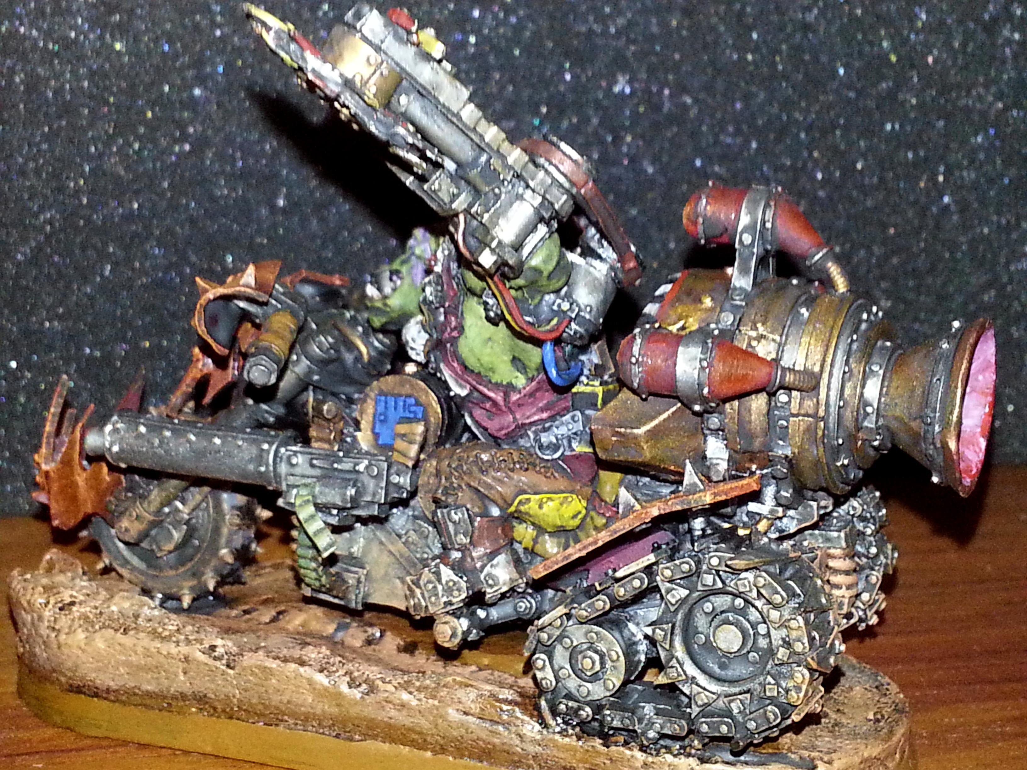 Da Rippa, Forge World, Magnetised, Orks, Power Klaw, Warbike, Warboss