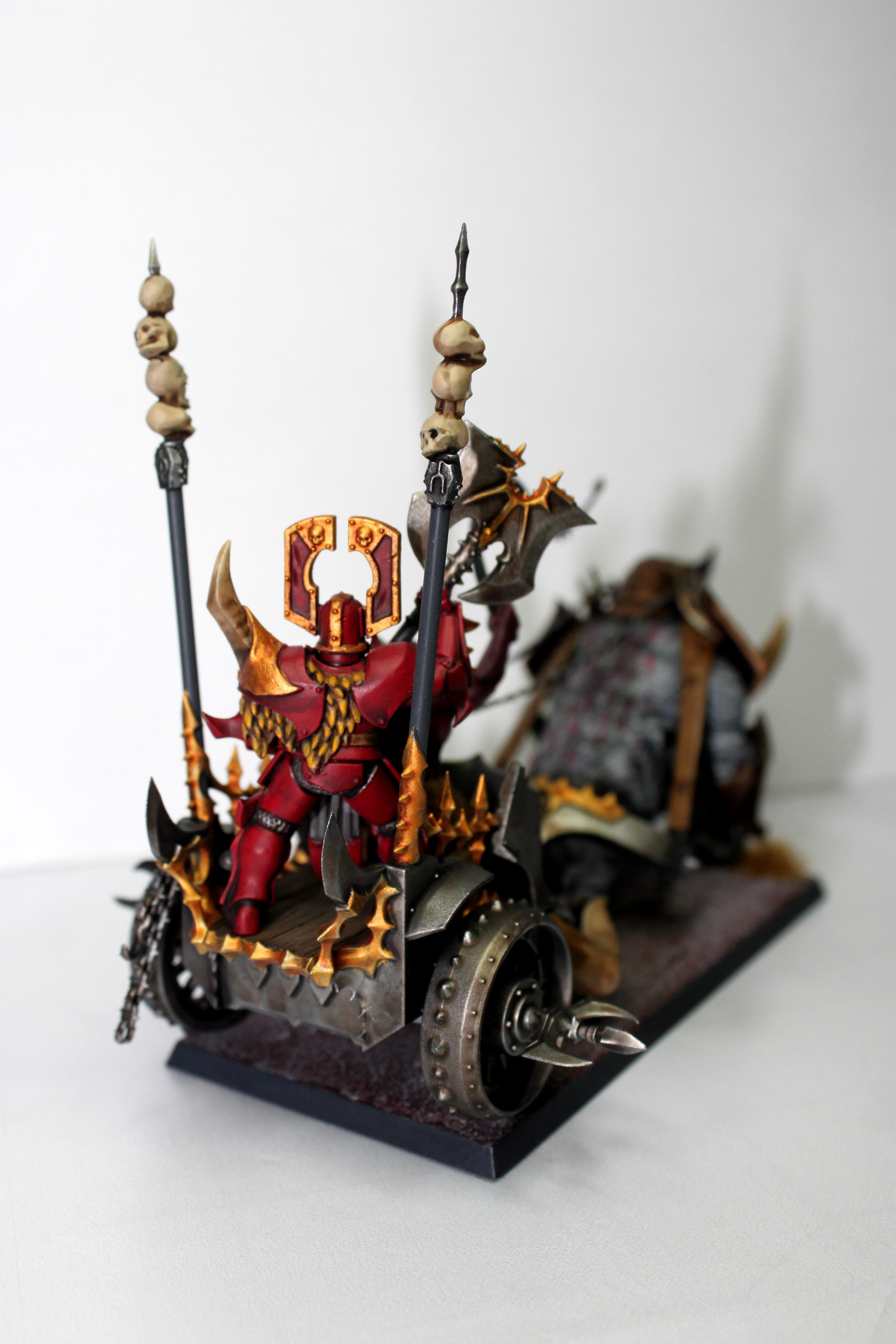 Chariot, Gorebeast, Khorne, Warhammer Fantasy, Warriors Of Chaos, Woc