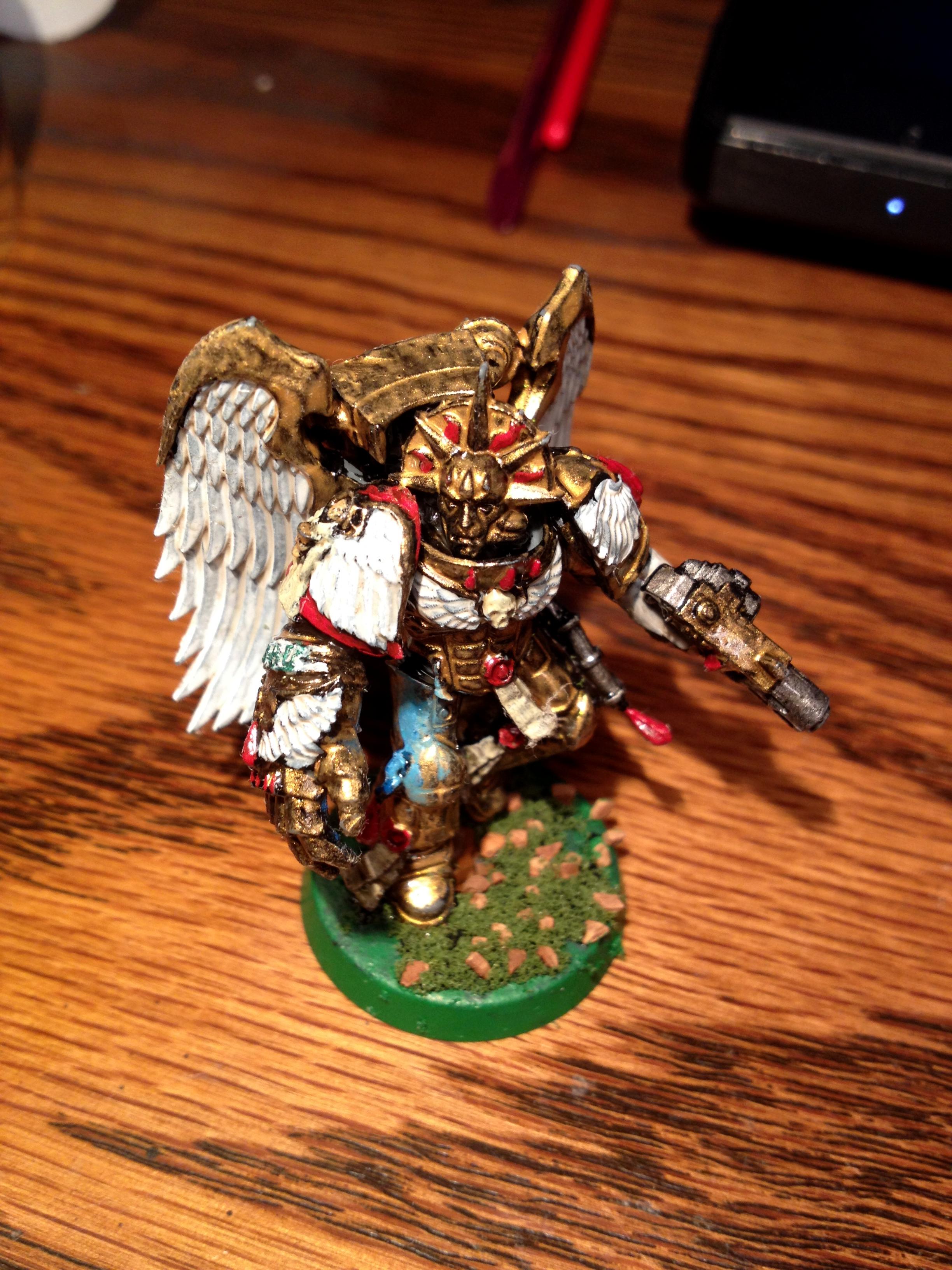 Blood Angels, Death Mask, Object Source Lighting, Power Fist, Sanguinary Angels