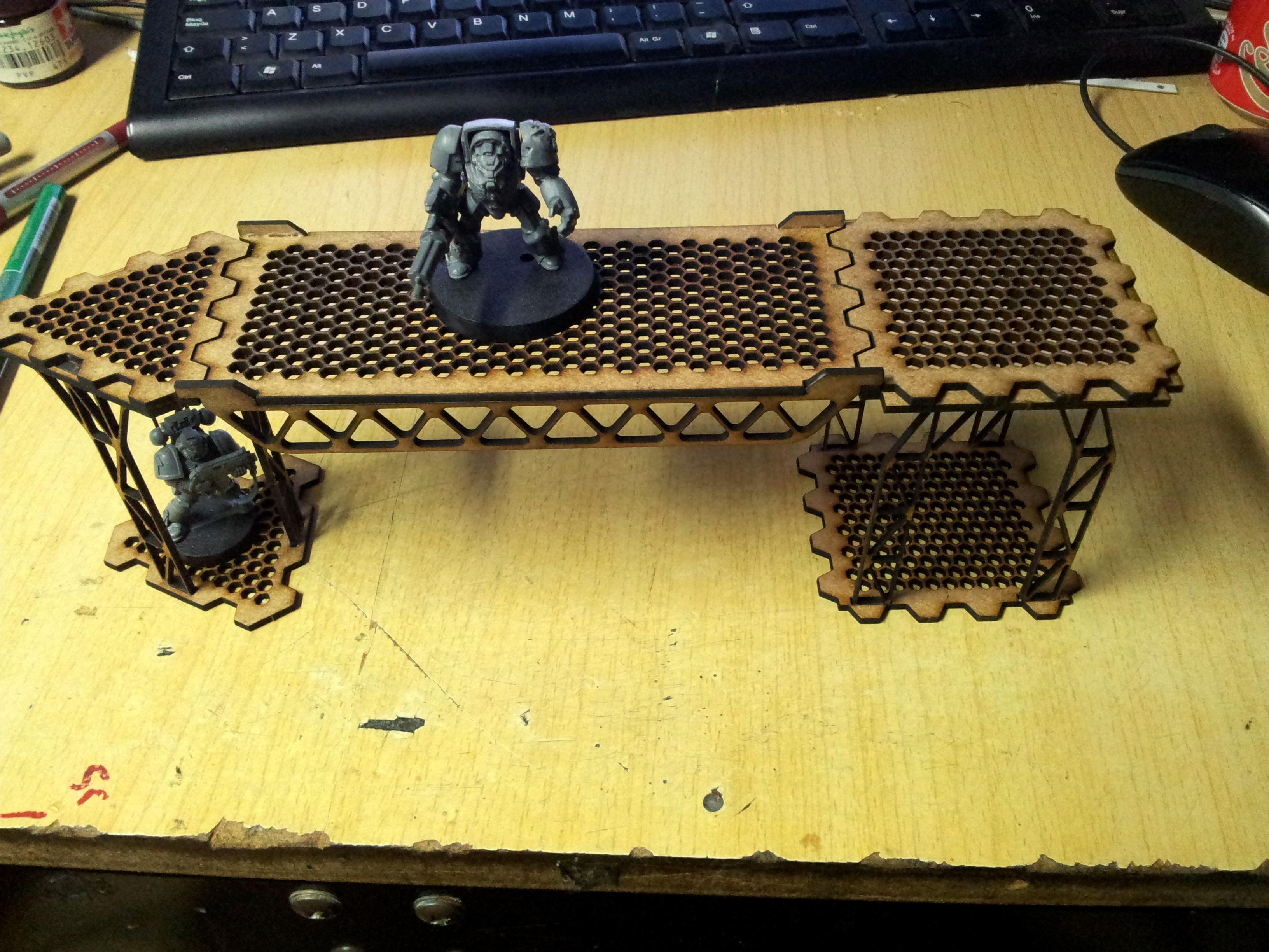 Laser, Lasercut, Mdf, Terrain, W40k, Walkway